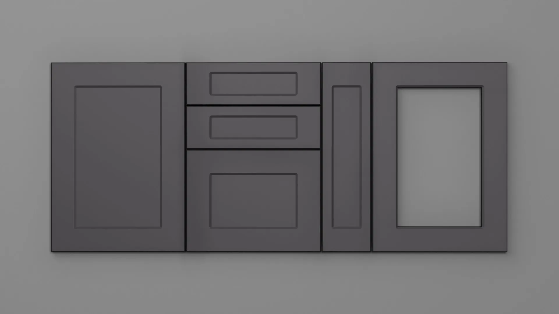 22 mm A178/T GRI ONIX ULTRA MAT - ultra mat - culori uni