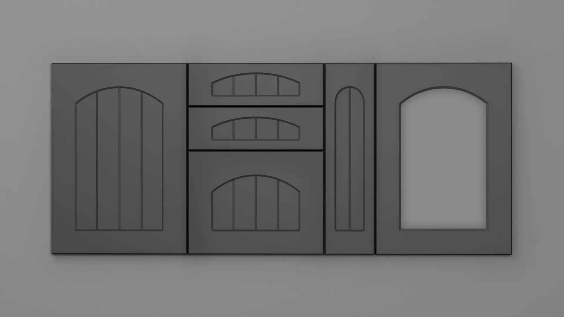 22 mm A180/T GRI ONIX ULTRA MAT - ultra mat - culori uni