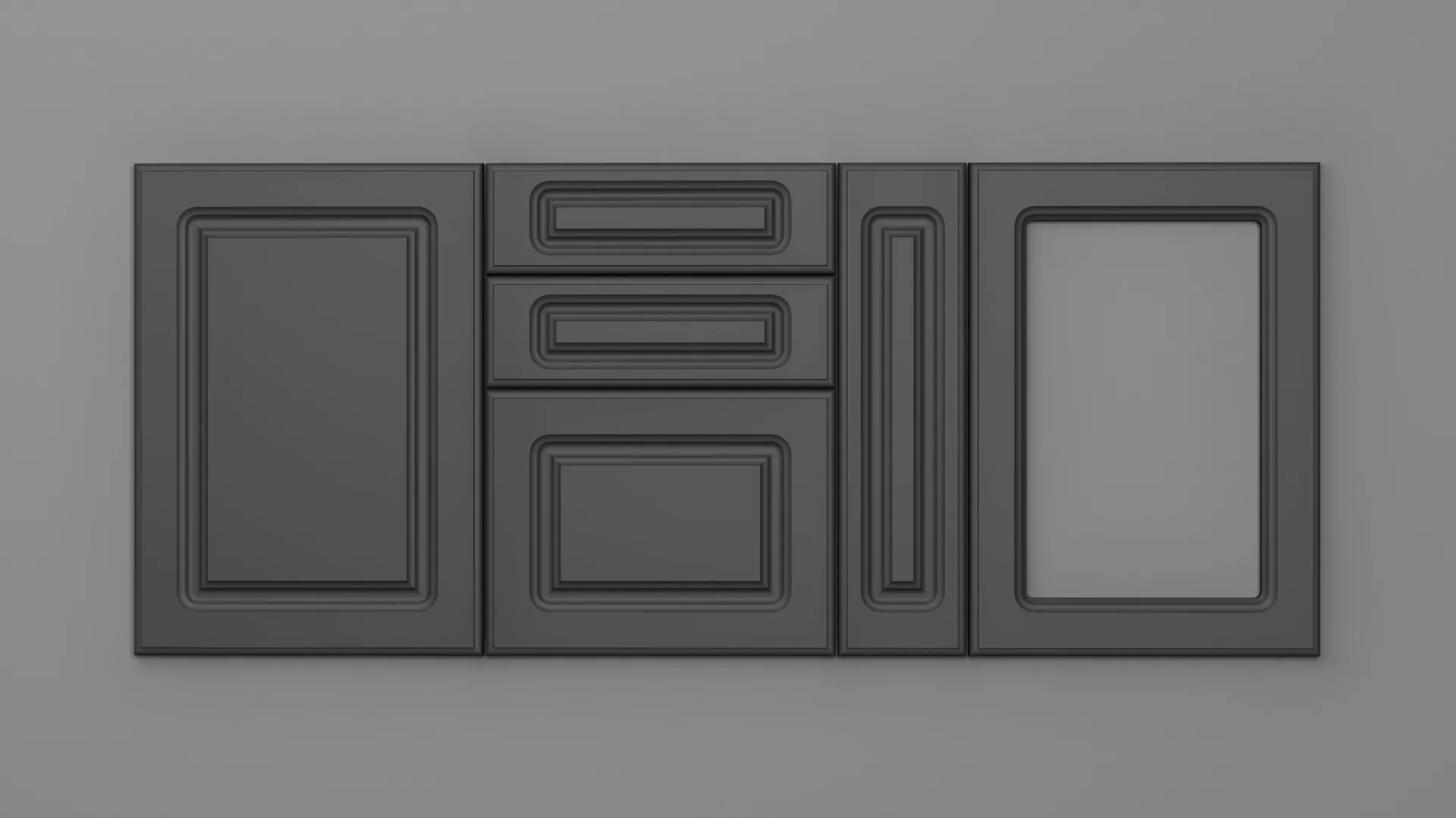 18 mm A1/P GRI ONIX ULTRA MAT - ultra mat - culori uni