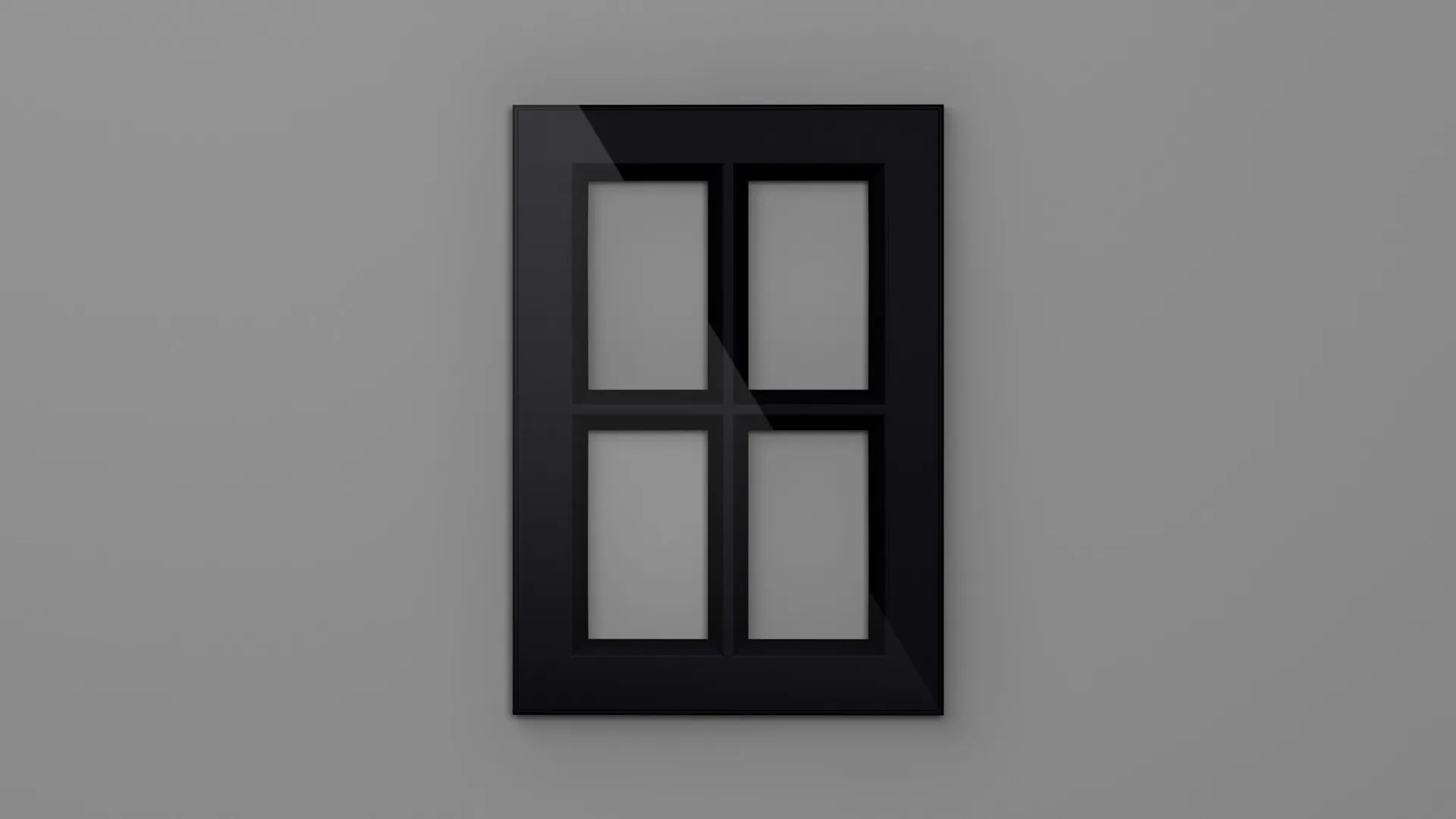 18 mm A130/D NEGRU HG 3D - high gloss 3d - culori uni