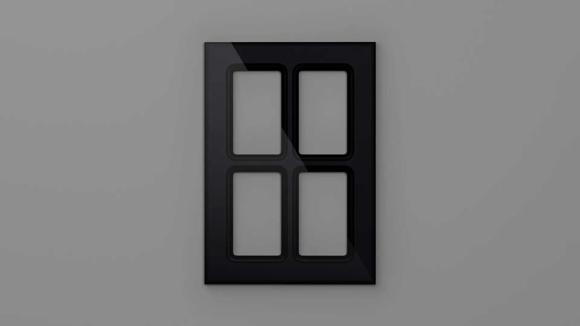 18 mm A1/P NEGRU HG 3D - high gloss 3d - culori uni