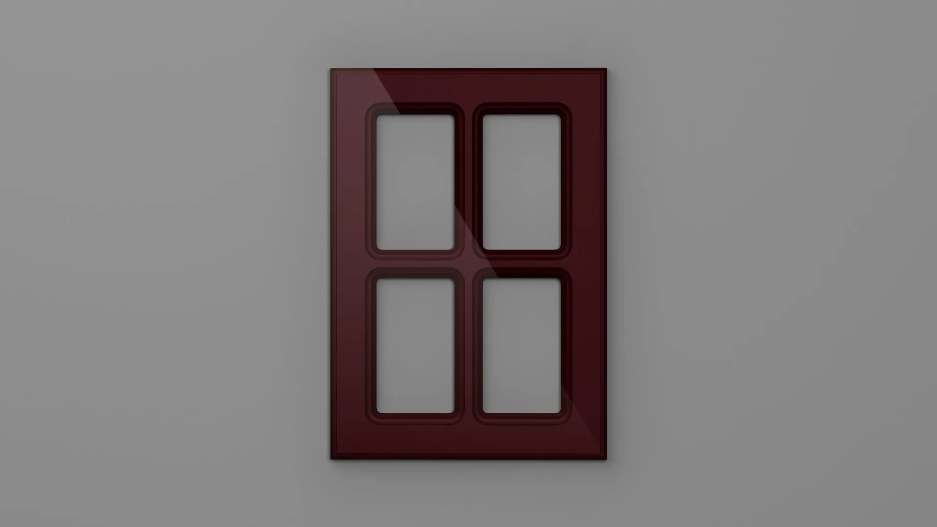 18 mm A1/P BORDO HG 3D - high gloss 3d - culori uni