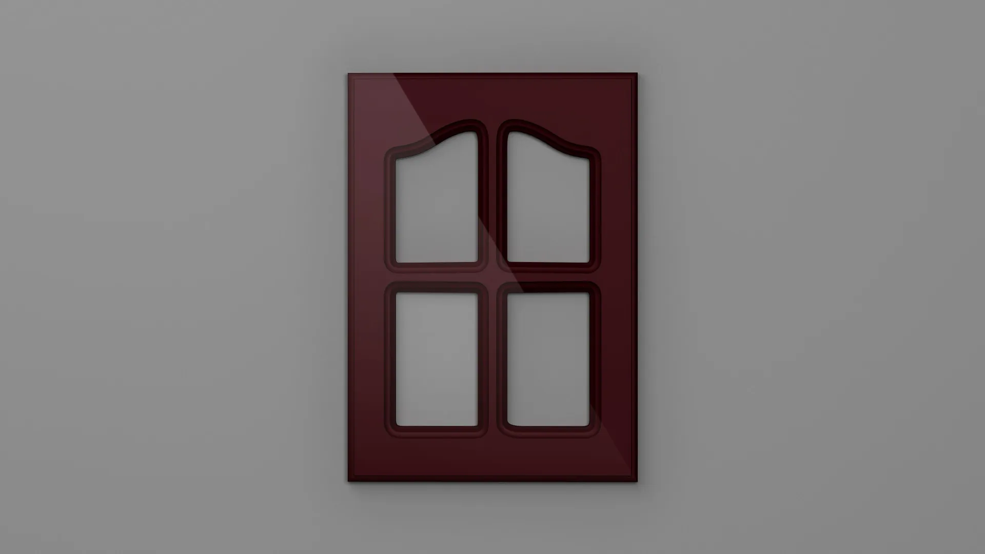 18 mm A3/P BORDO HG 3D - high gloss 3d - culori uni
