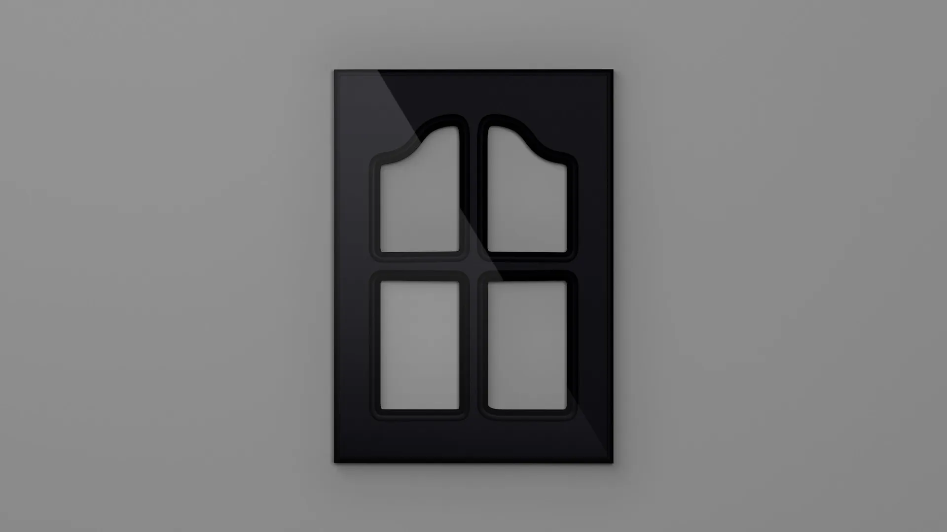 18 mm A31/P NEGRU HG 3D - high gloss 3d - culori uni