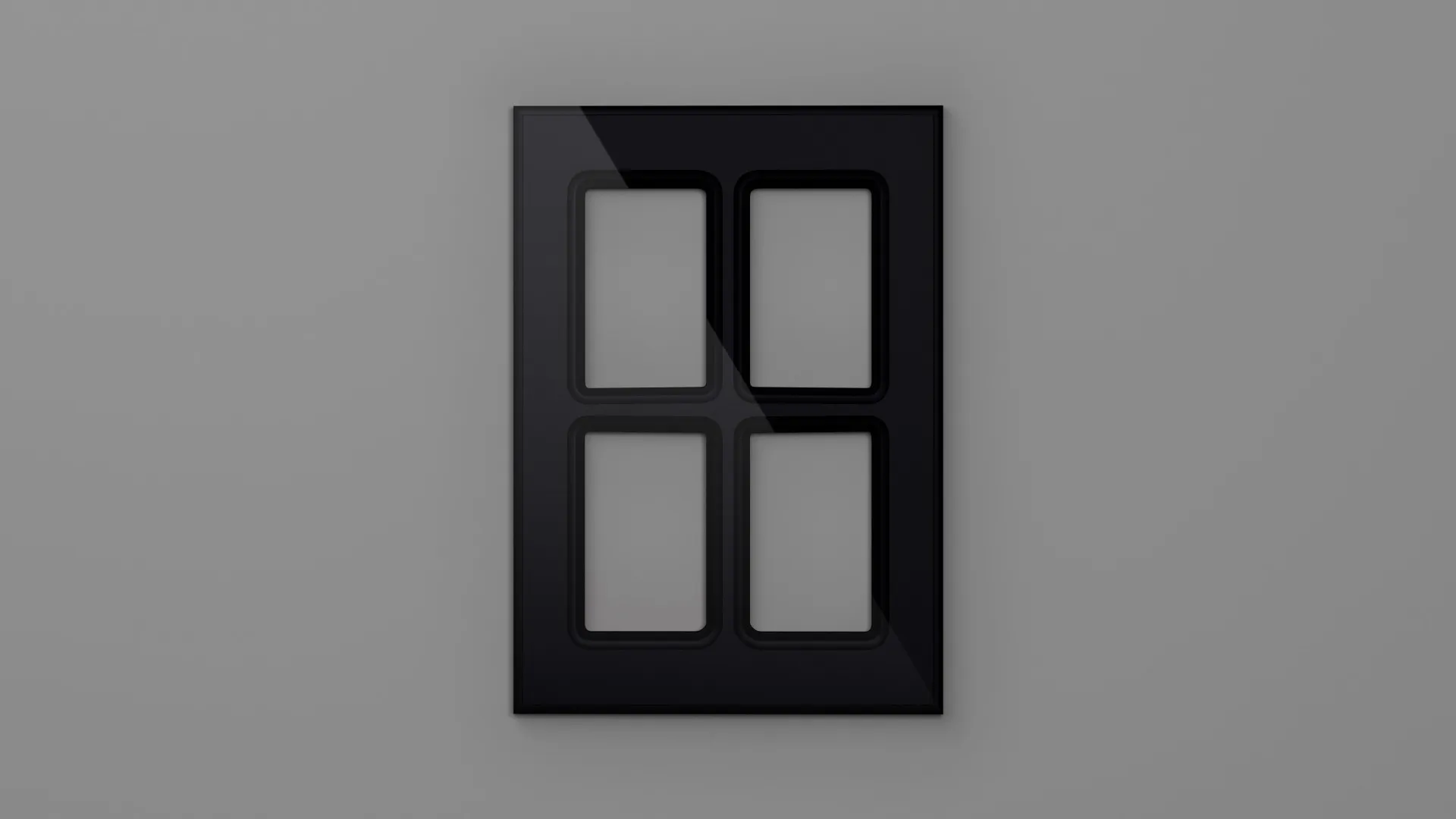 18 mm A32/P NEGRU HG 3D - high gloss 3d - culori uni