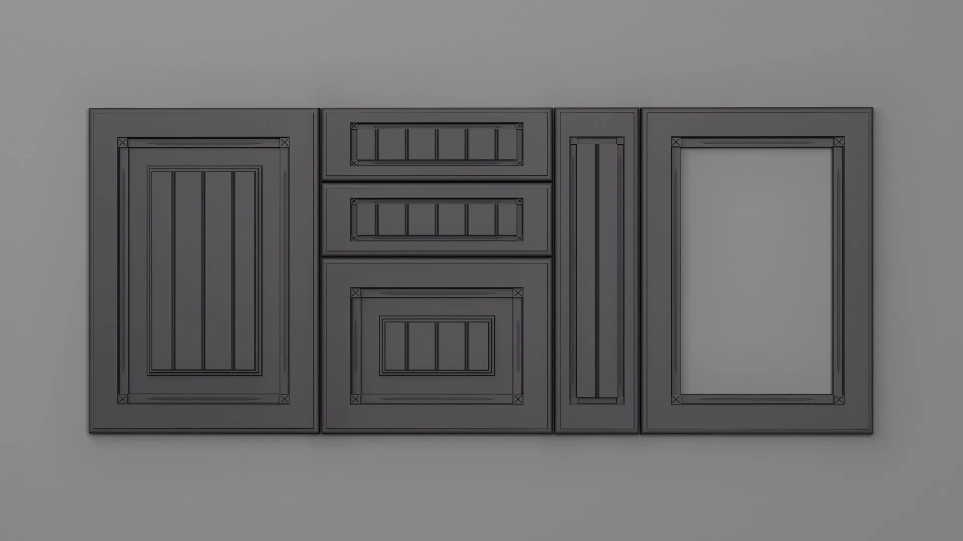 18 mm A76/P GRI ONIX ULTRA MAT - ultra mat - culori uni