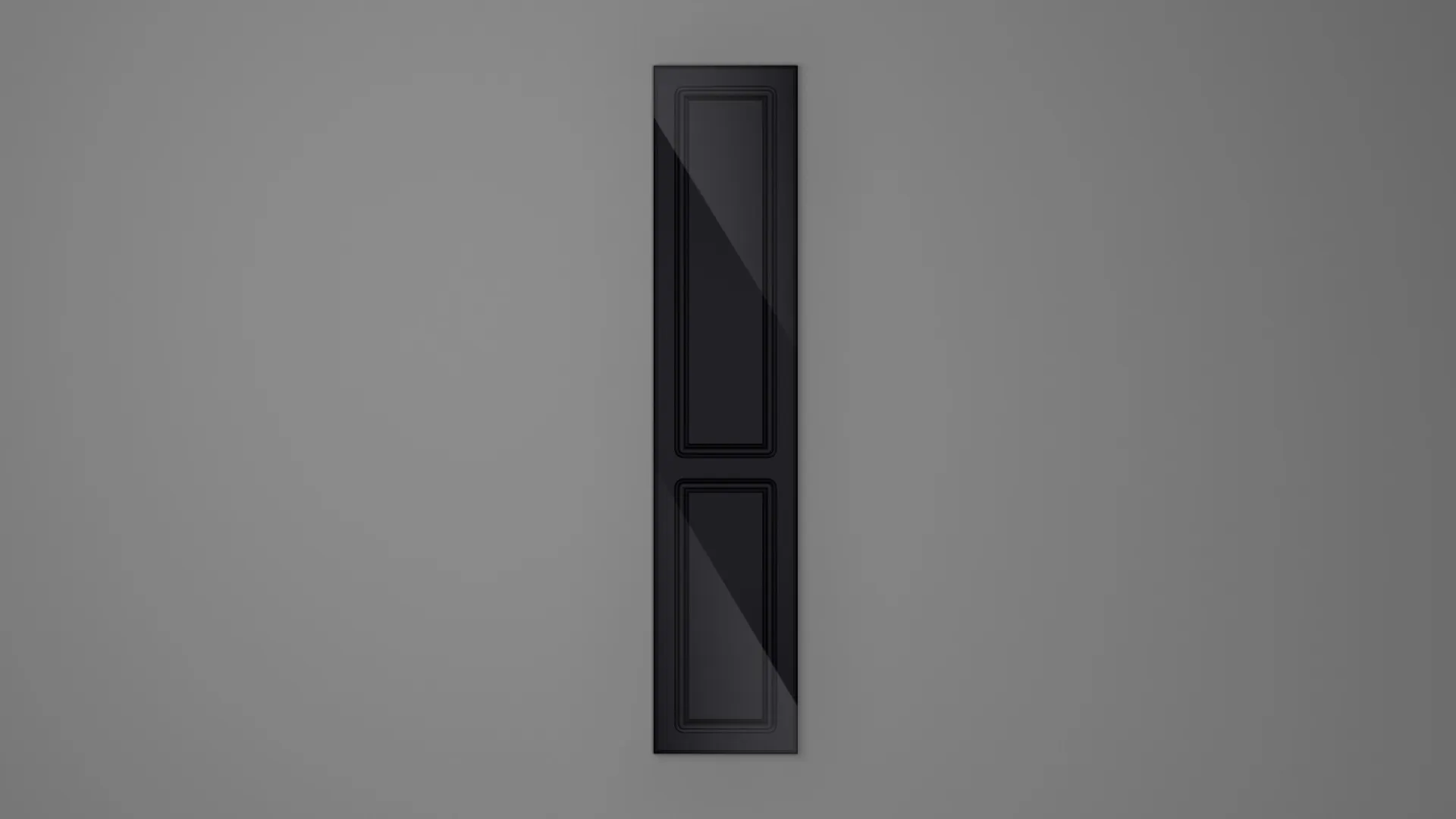 18 mm A1/P NEGRU HG 3D - high gloss 3d - culori uni