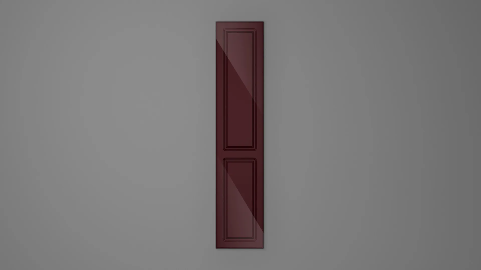 18 mm A1/P BORDO HG 3D - high gloss 3d - culori uni