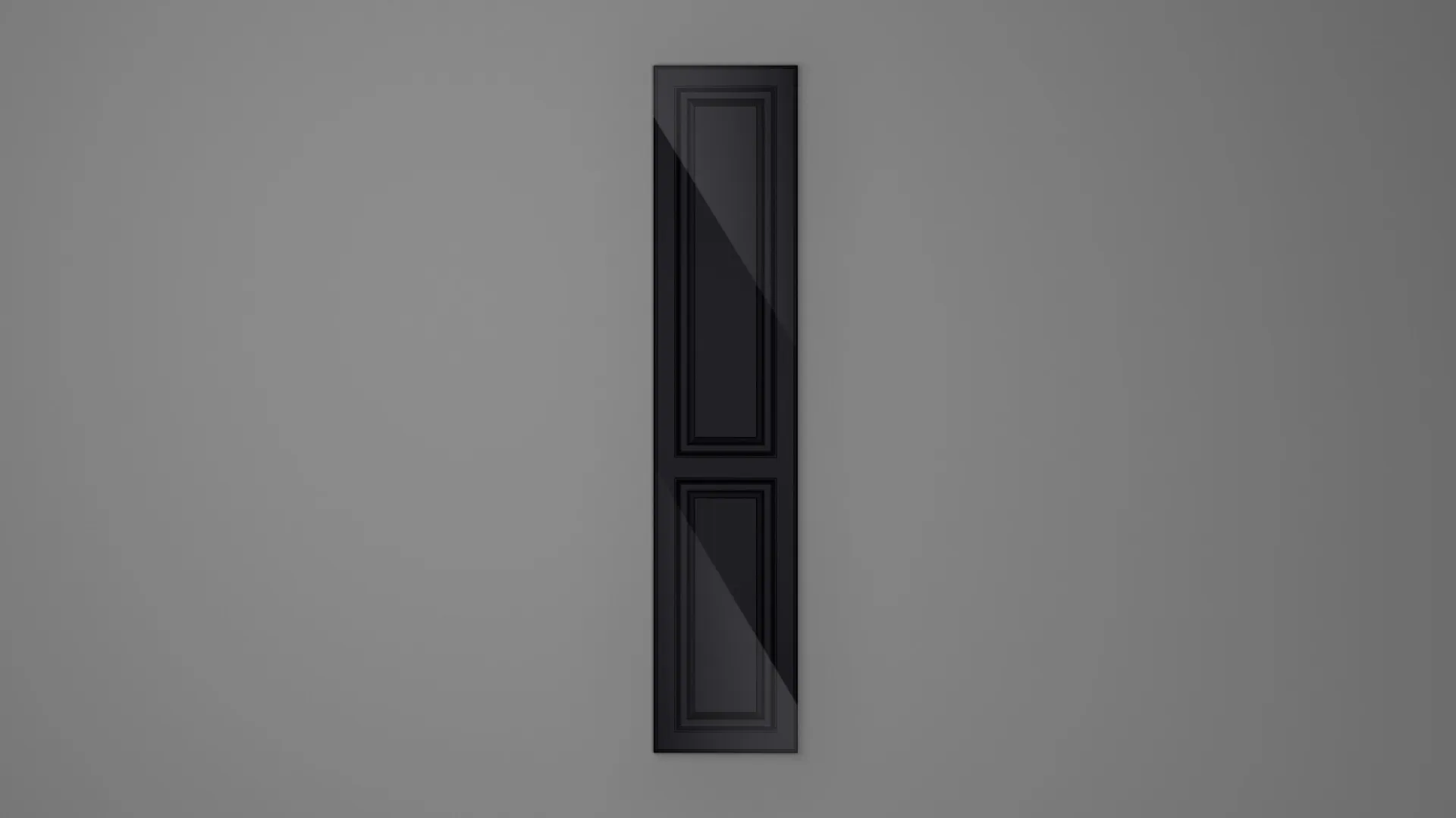 18 mm A62/P NEGRU HG 3D - high gloss 3d - culori uni