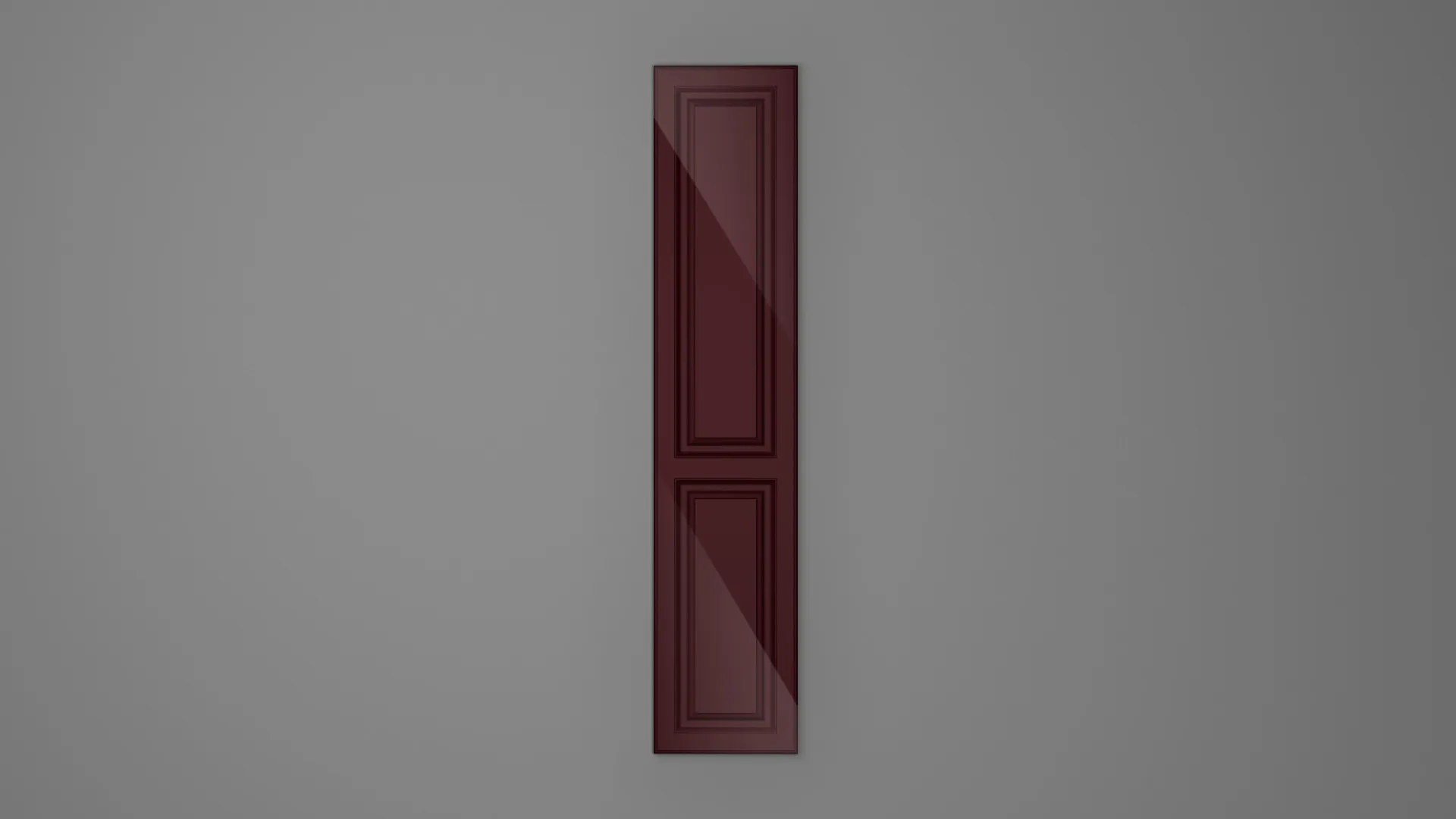 18 mm A62/P BORDO HG 3D - high gloss 3d - culori uni