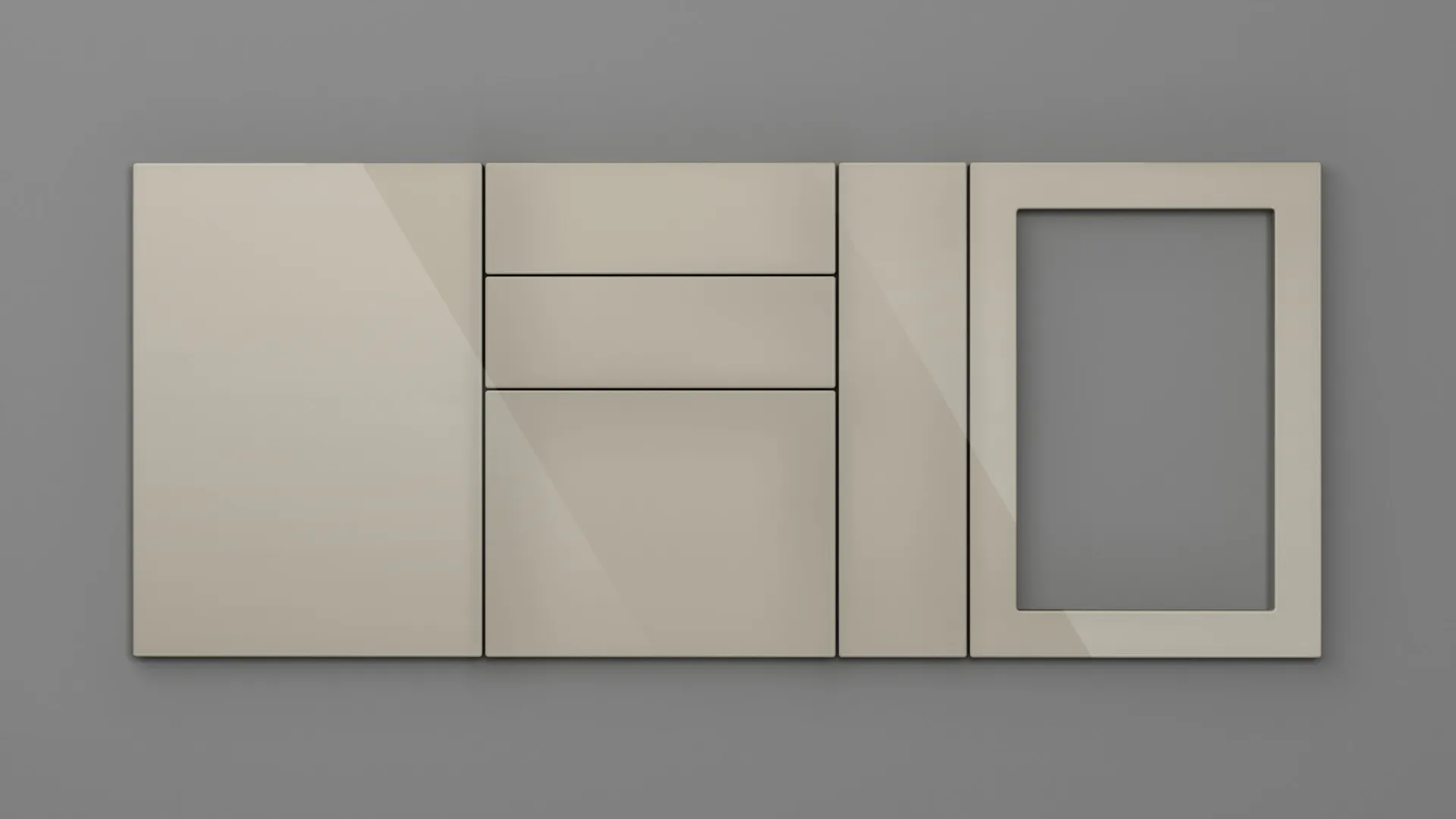 18 mm CANT R2 NETT 8500 GRI KASHMIR HIGH GLOSS - high gloss - nett bond