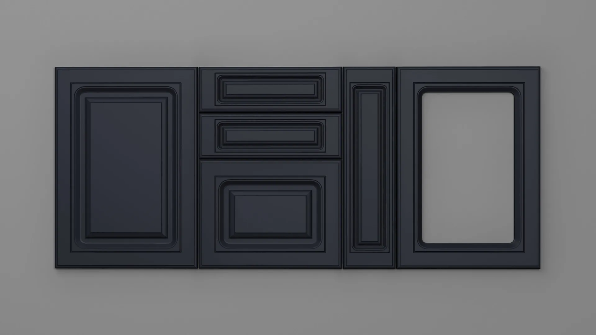 18 mm A74/P NETT 8402 NEGRU GRAFIT ULTRA MAT - ultra mat - nett bond