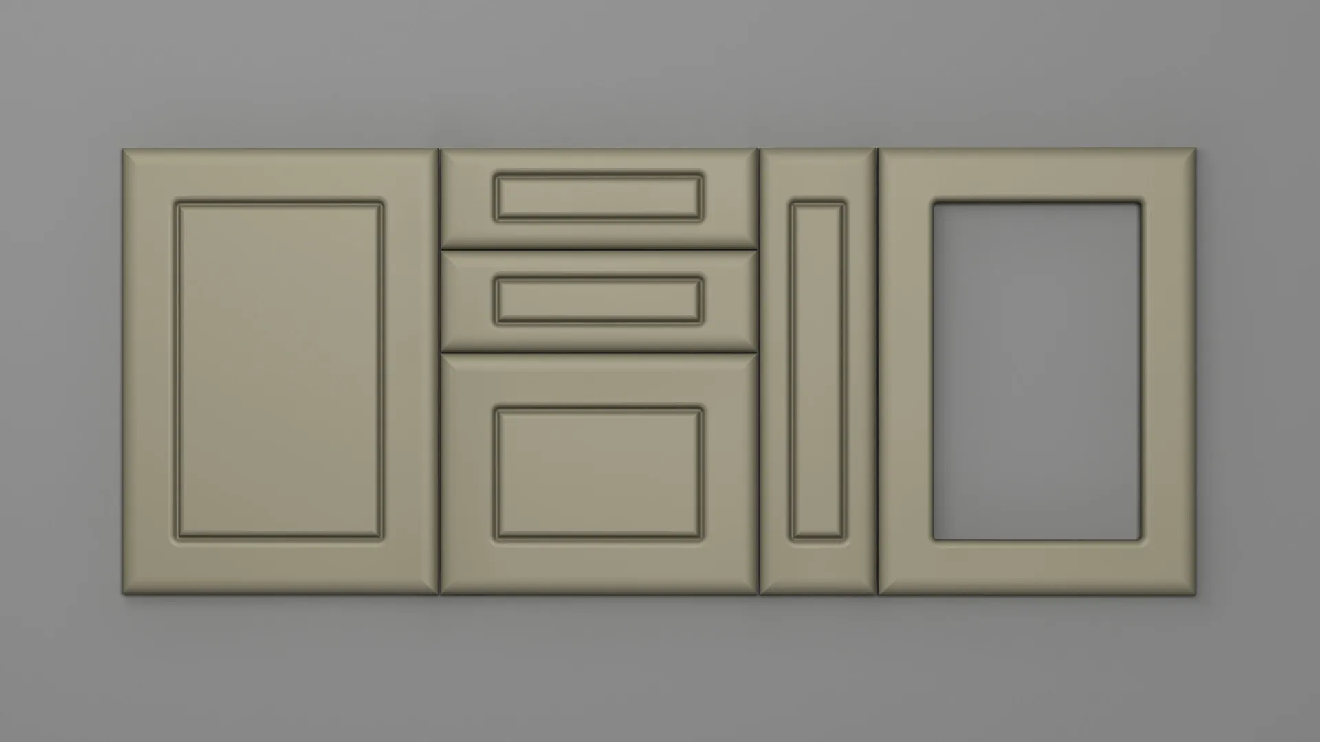 18 mm A29/S NETT 4500 GRI OLIVE ULTRA MAT - ultra mat - nett colors