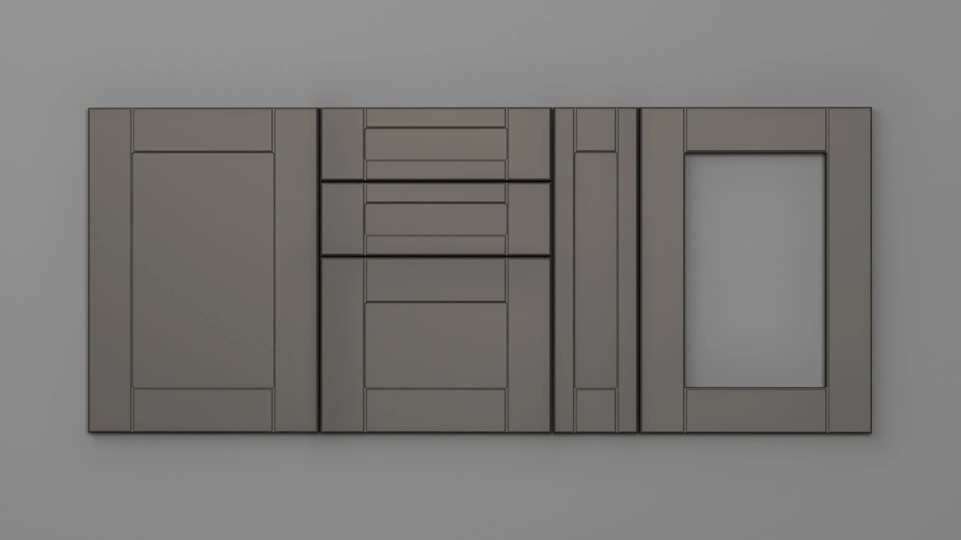 22 mm A159/R6 NETT 8502 GRI TAUPE ULTRA MAT - ultra mat - nett colors
