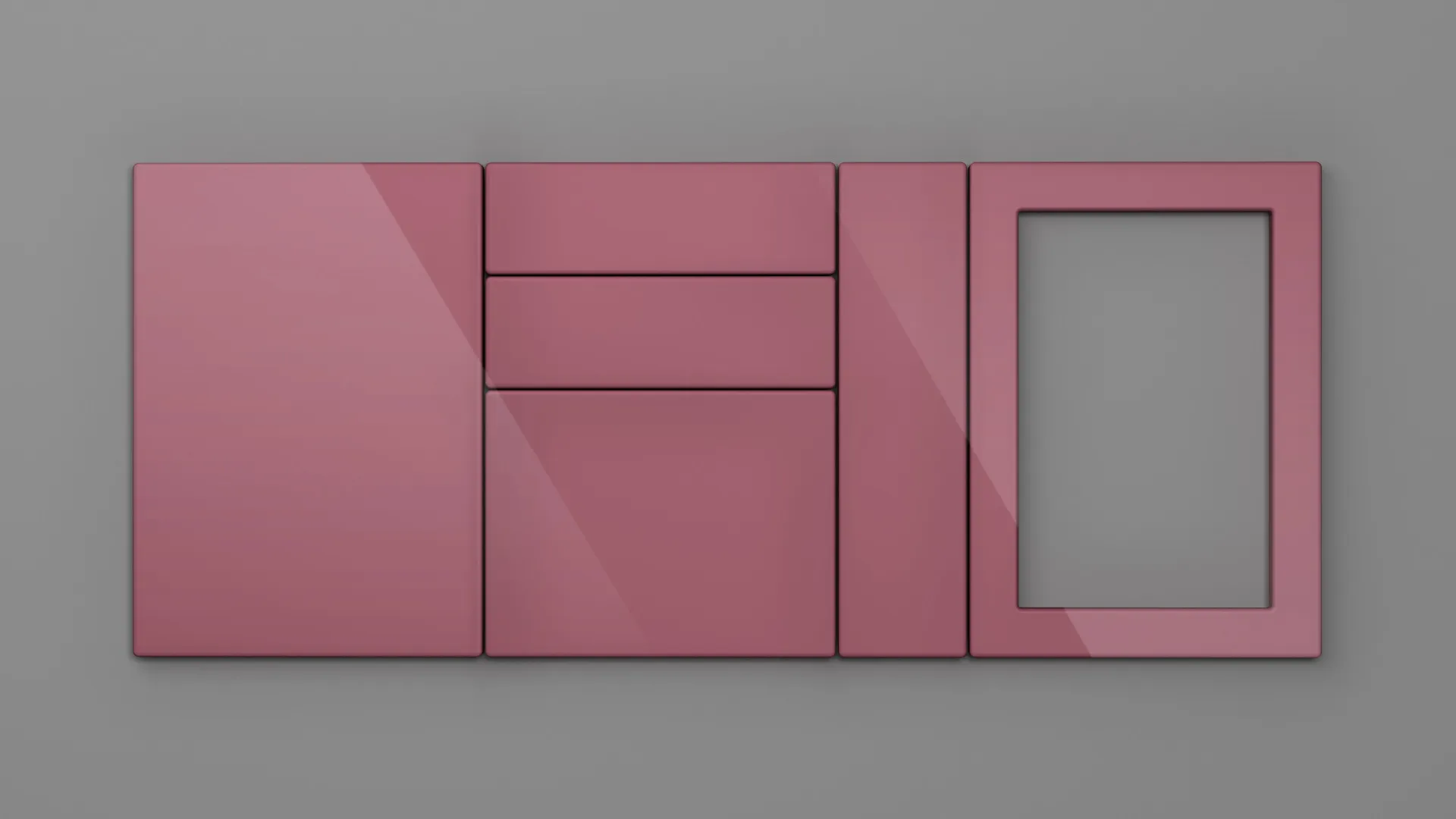 18 mm CANT R6 NETT 3700 CASSIS HIGH GLOSS - high gloss - nett colors