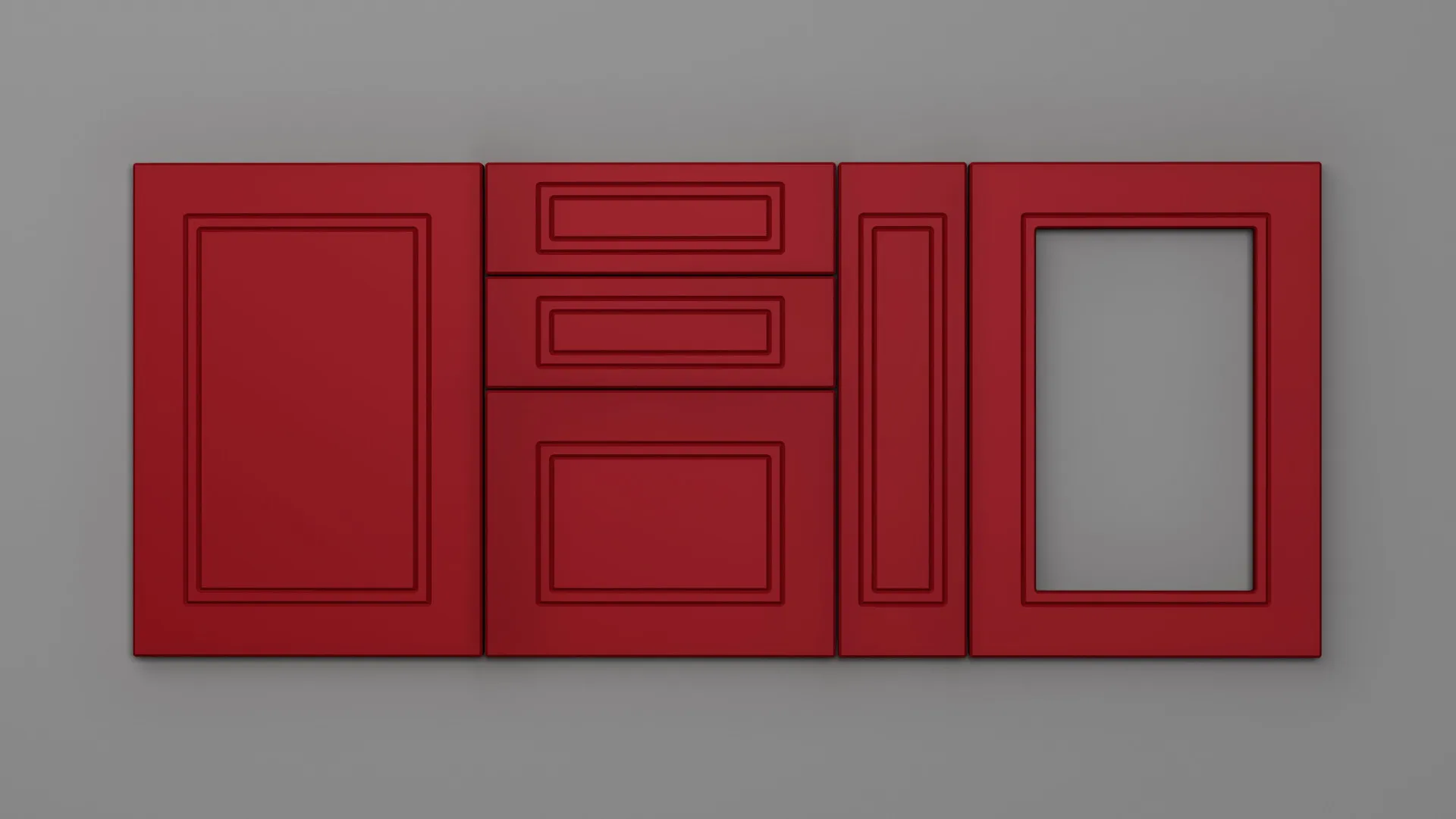 18 mm A40/T NETT 3900 ROȘU ROUGE ULTRA MAT - ultra mat - nett colors