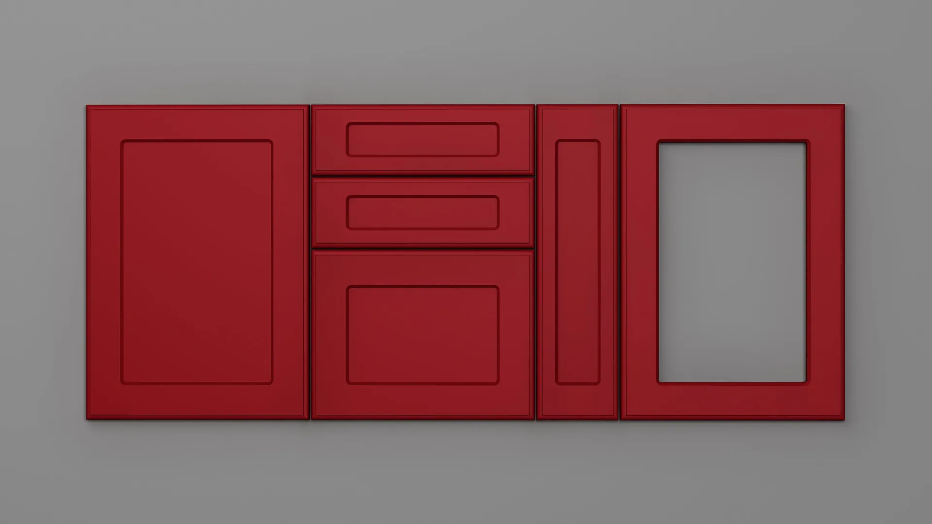 22 mm A160/P NETT 3900 ROȘU ROUGE ULTRA MAT - ultra mat - nett colors