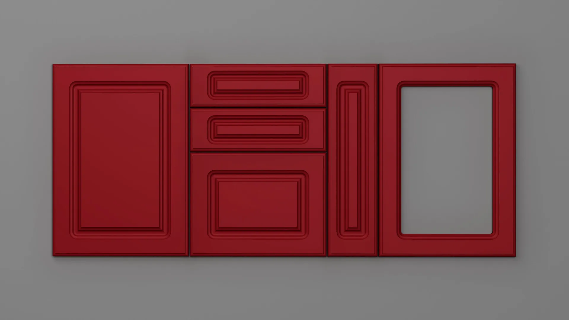 18 mm A1/P NETT 3900 ROȘU ROUGE ULTRA MAT - ultra mat - nett colors