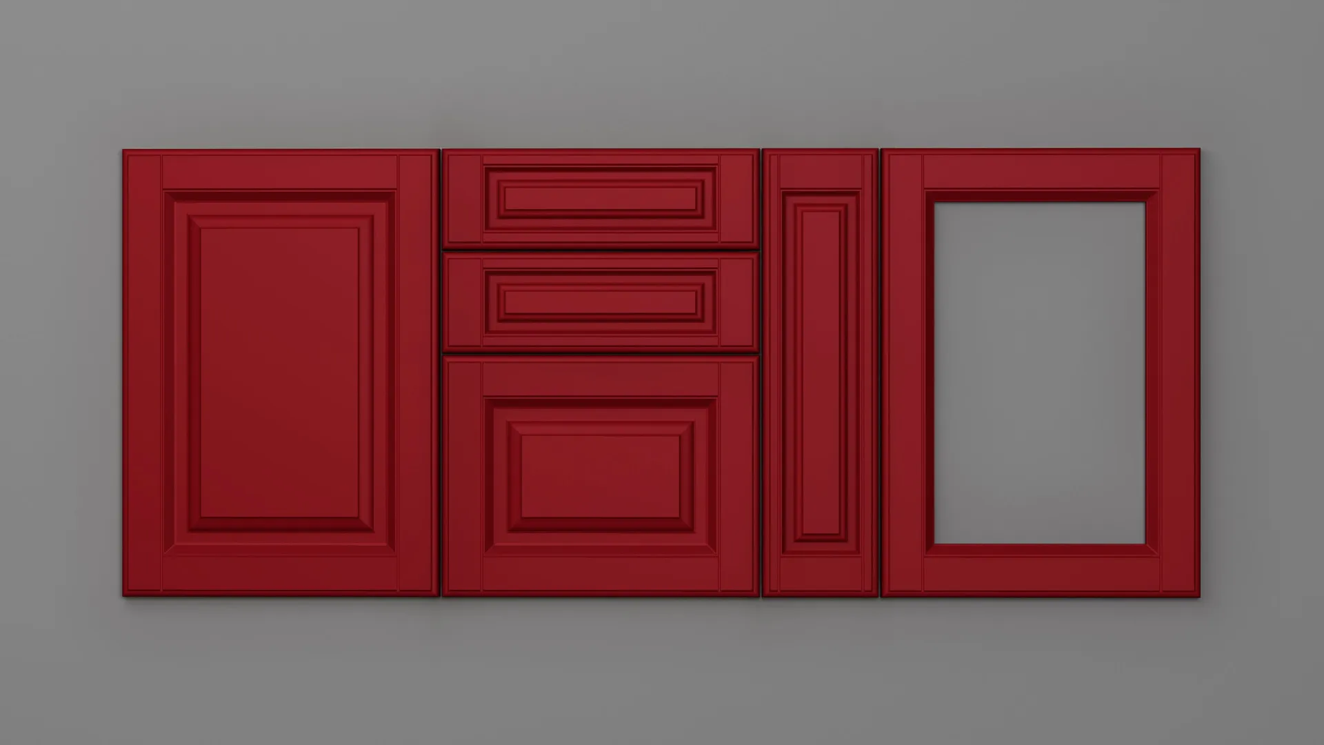 18 mm A79/P NETT 3900 ROȘU ROUGE ULTRA MAT - ultra mat - nett colors