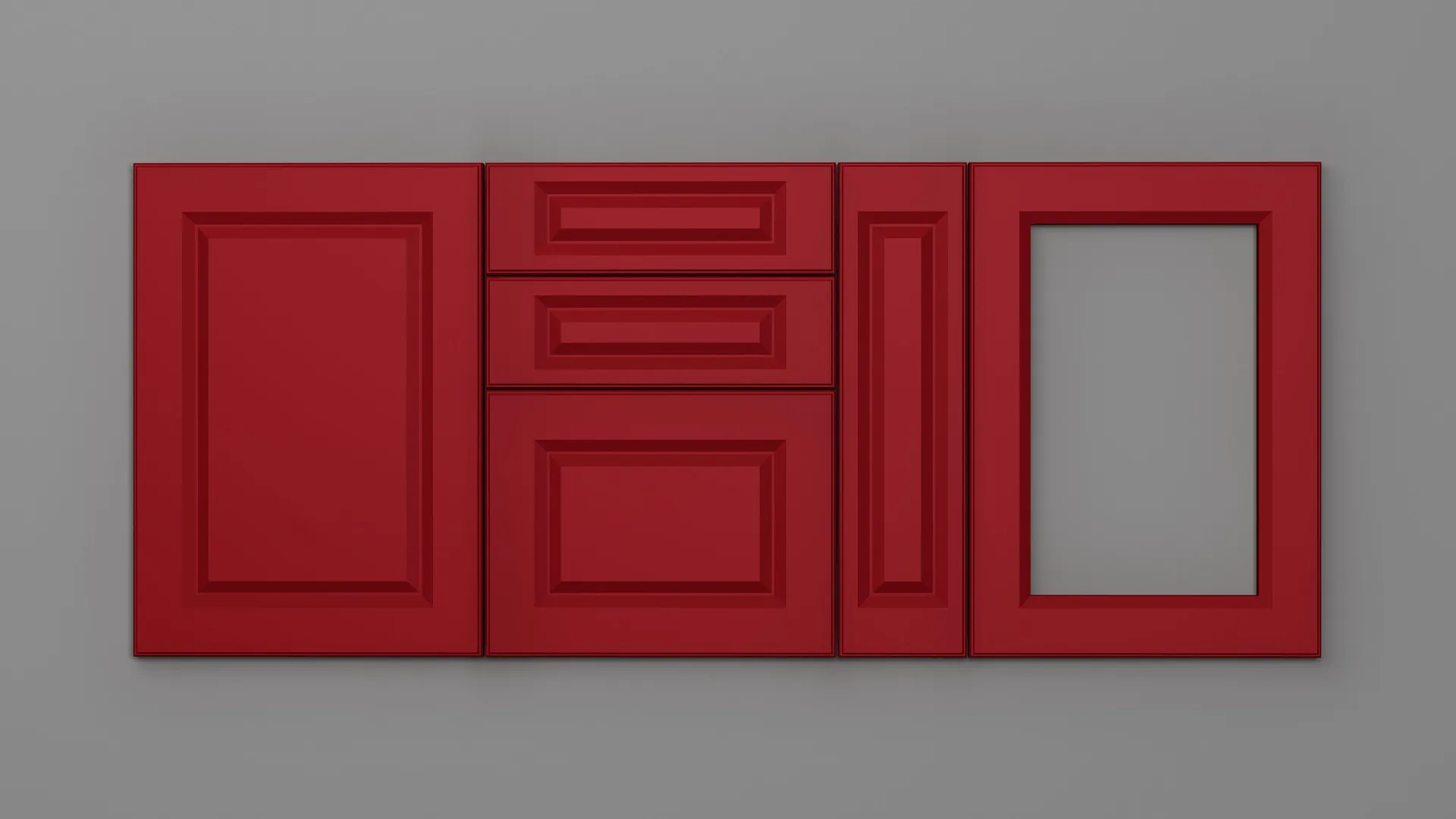 18 mm A129/D NETT 3900 ROȘU ROUGE ULTRA MAT - ultra mat - nett colors