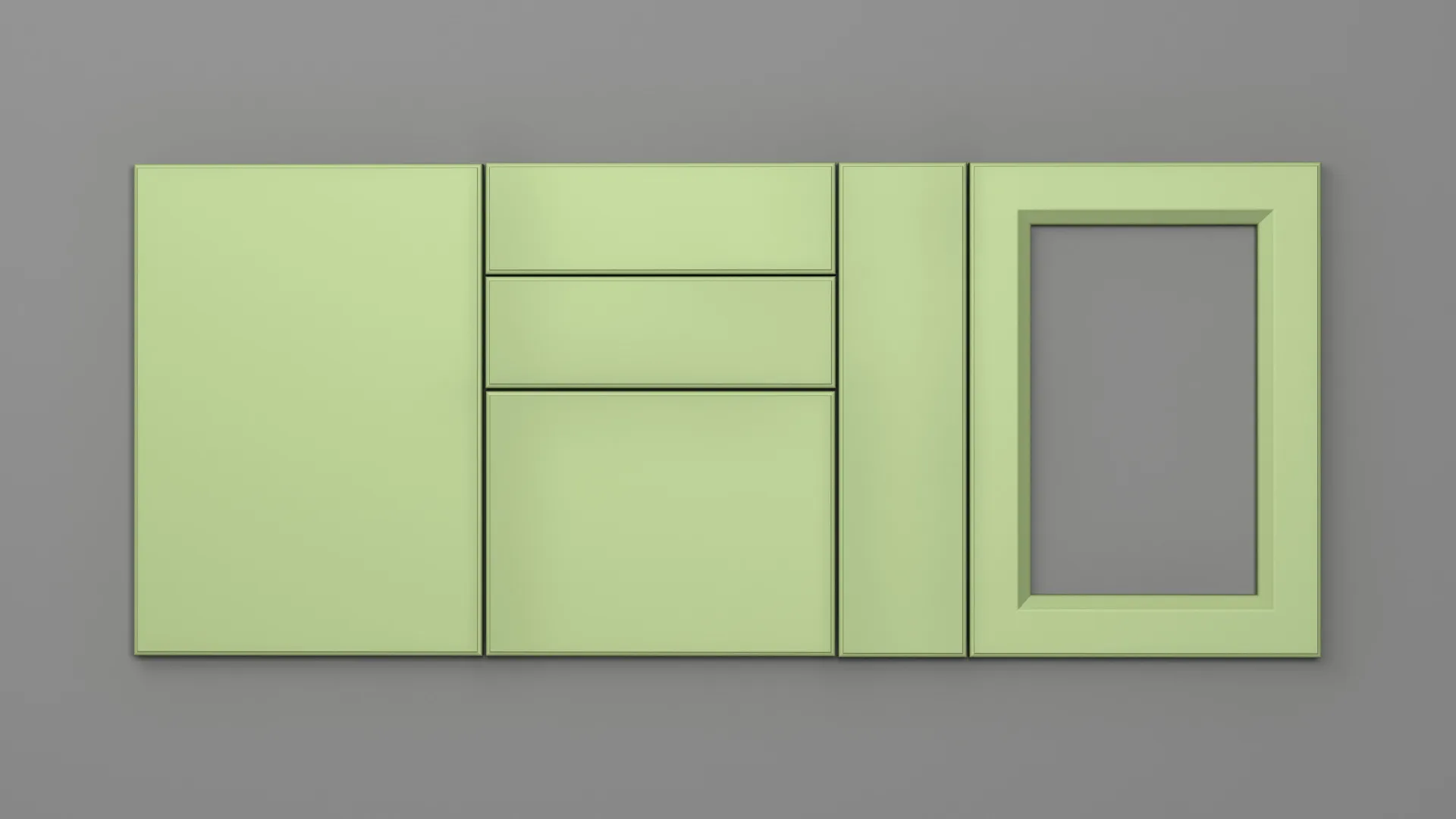 18 mm CANT D NETT 4700 VERDE FISTIC ULTRA MAT - ultra mat - nett colors