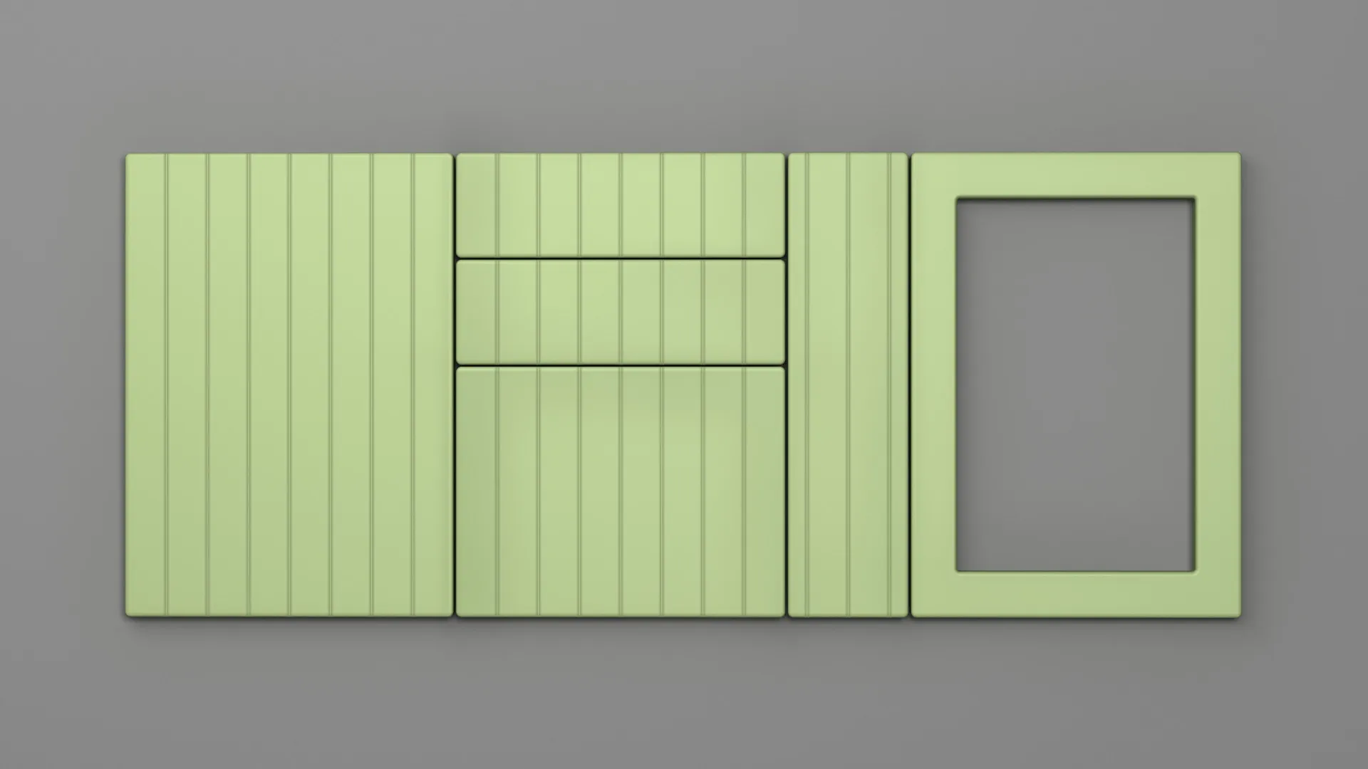 18 mm A58/R6 NETT 4700 VERDE FISTIC ULTRA MAT - ultra mat - nett colors