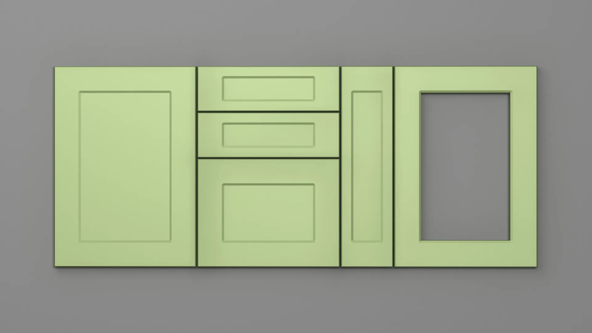 22 mm A178/T NETT 4700 VERDE FISTIC ULTRA MAT - ultra mat - nett colors