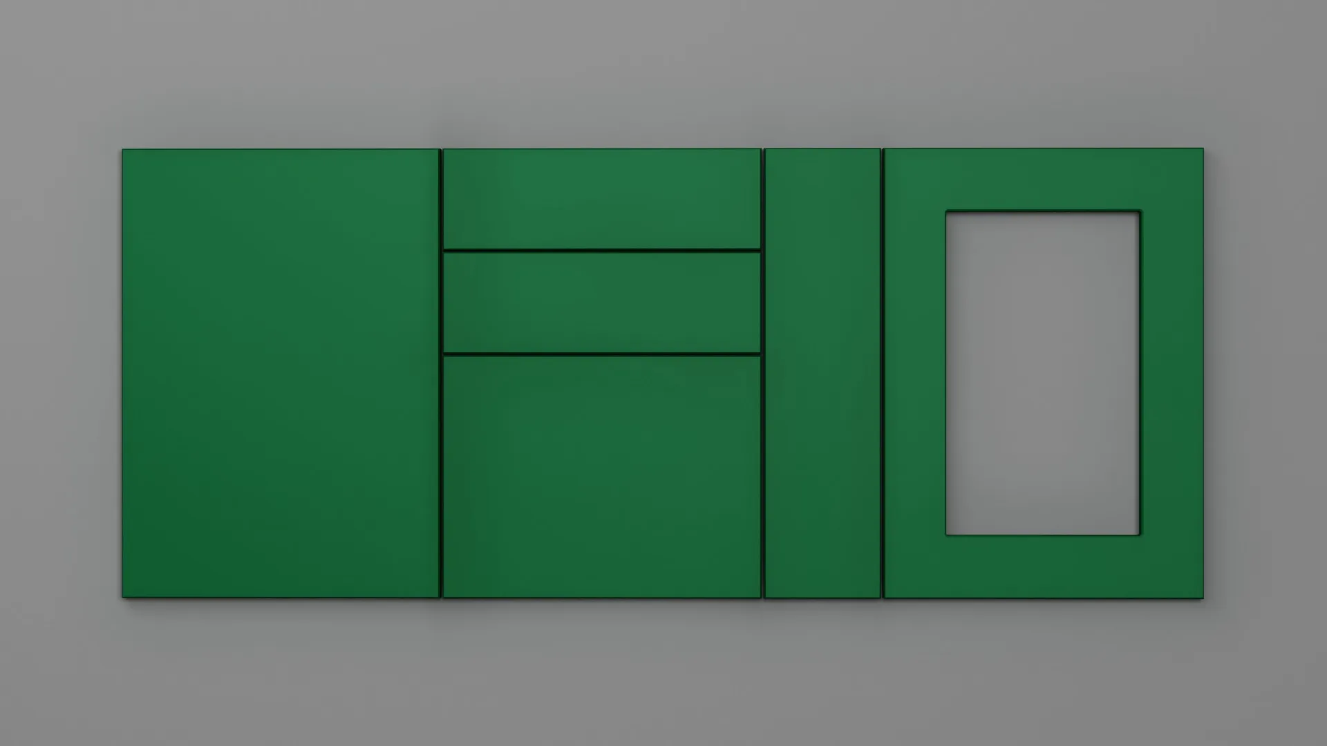 18 mm CANT T NETT 4900 VERDE SMARALD ULTRA MAT - ultra mat - nett colors