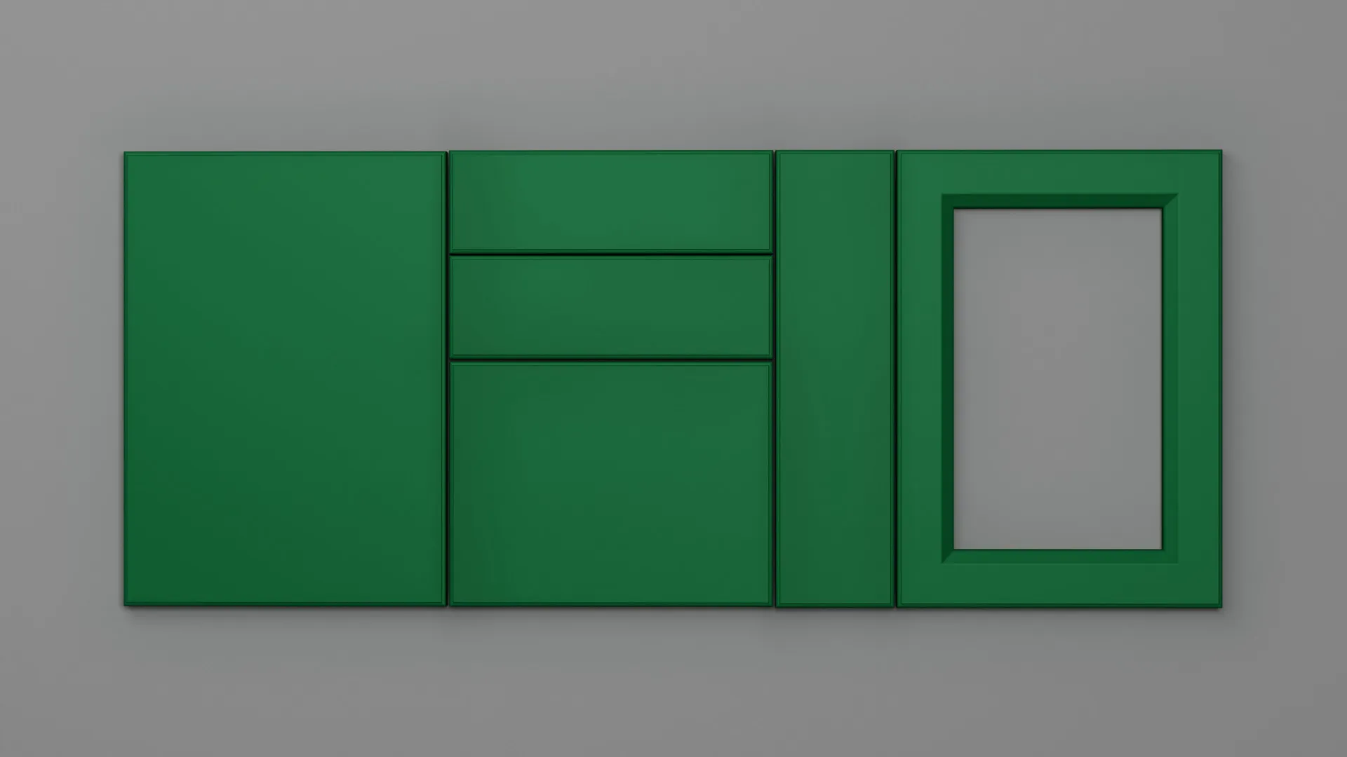 18 mm CANT D NETT 4900 VERDE SMARALD ULTRA MAT - ultra mat - nett colors