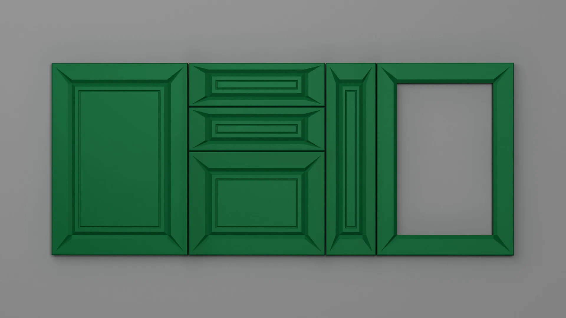 18 mm A45/R3 NETT 4900 VERDE SMARALD ULTRA MAT - ultra mat - nett colors
