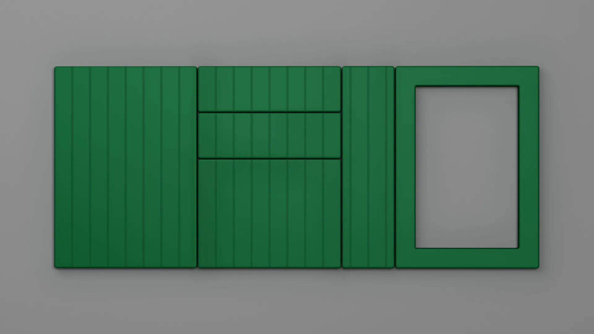 18 mm A58/R6 NETT 4900 VERDE SMARALD ULTRA MAT - ultra mat - nett colors