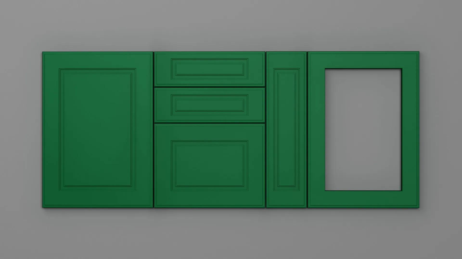 18 mm A144/L NETT 4900 VERDE SMARALD ULTRA MAT - ultra mat - nett colors