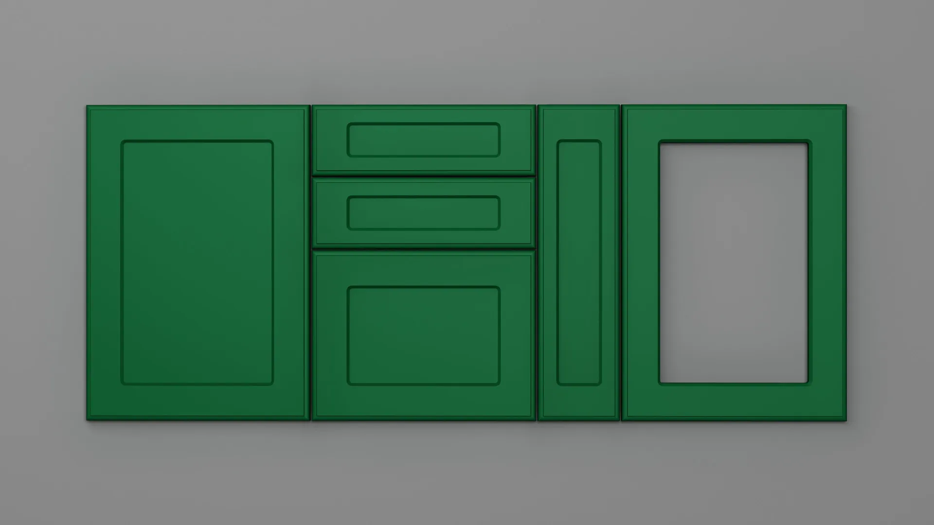 22 mm A160/P NETT 4900 VERDE SMARALD ULTRA MAT - ultra mat - nett colors