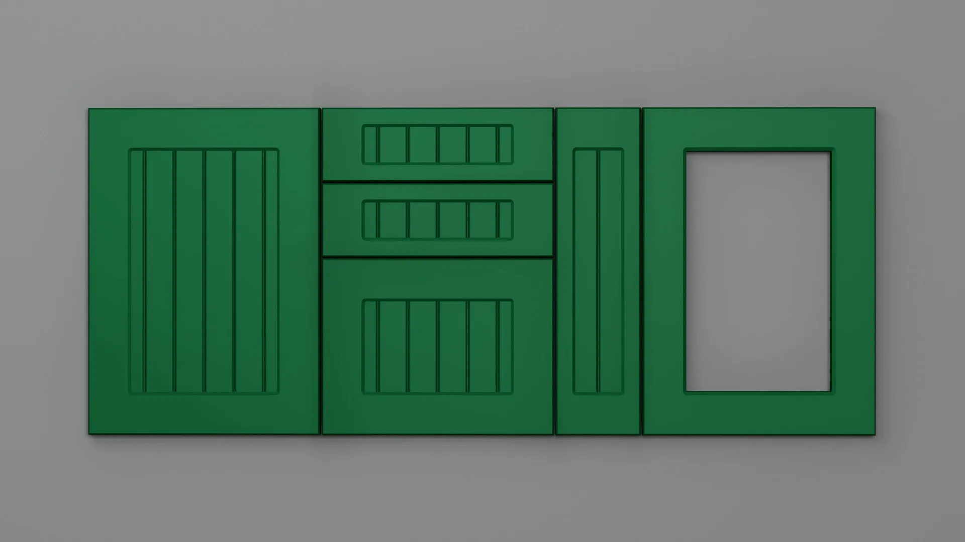 22 mm A179/T NETT 4900 VERDE SMARALD ULTRA MAT - ultra mat - nett colors