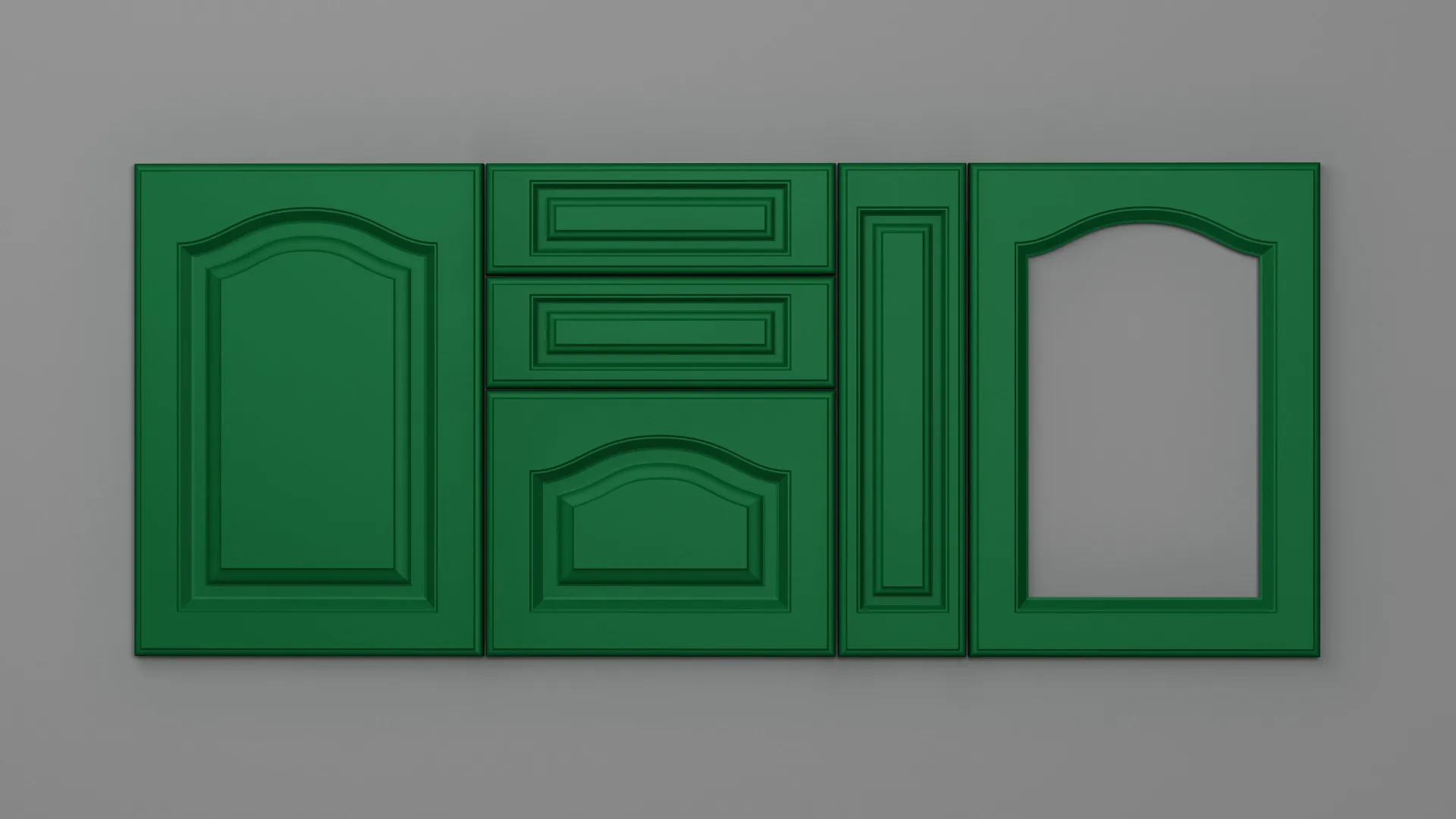 18 mm A63/P NETT 4900 VERDE SMARALD ULTRA MAT - ultra mat - nett colors