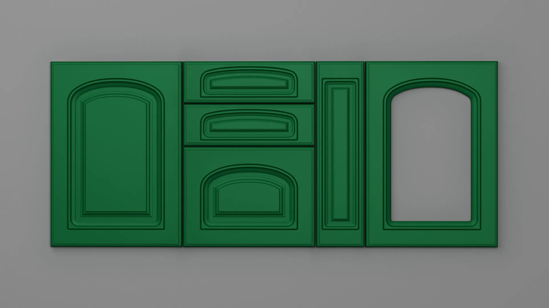 18 mm A72/P NETT 4900 VERDE SMARALD ULTRA MAT - ultra mat - nett colors
