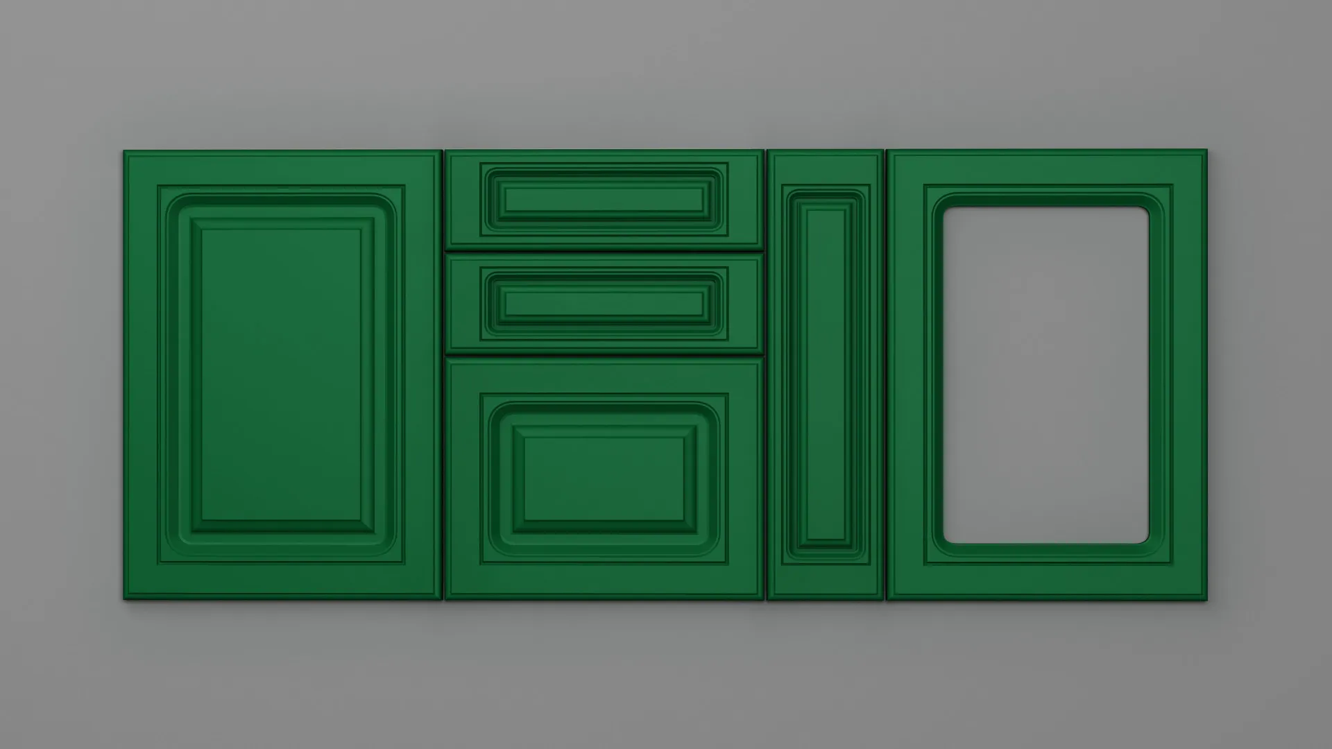 18 mm A74/P NETT 4900 VERDE SMARALD ULTRA MAT - ultra mat - nett colors