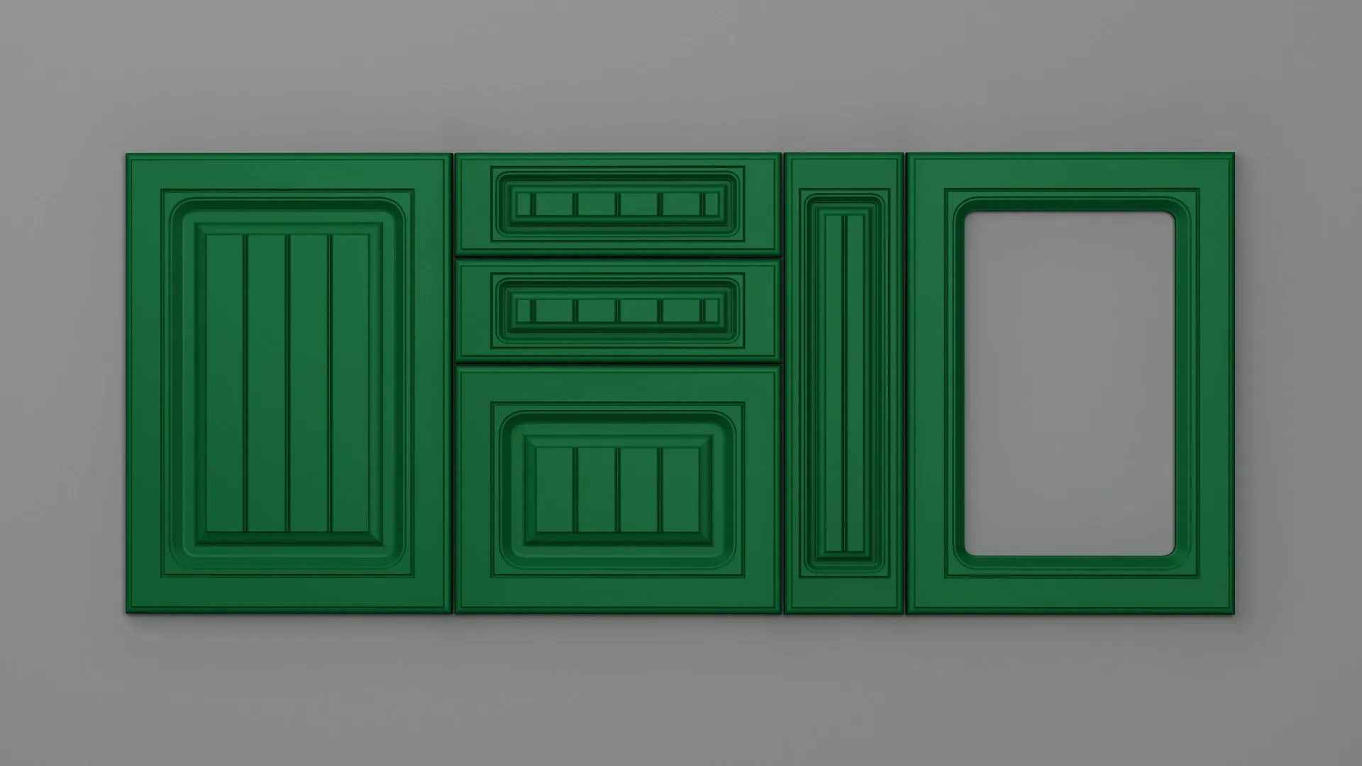 18 mm A75/P NETT 4900 VERDE SMARALD ULTRA MAT - ultra mat - nett colors