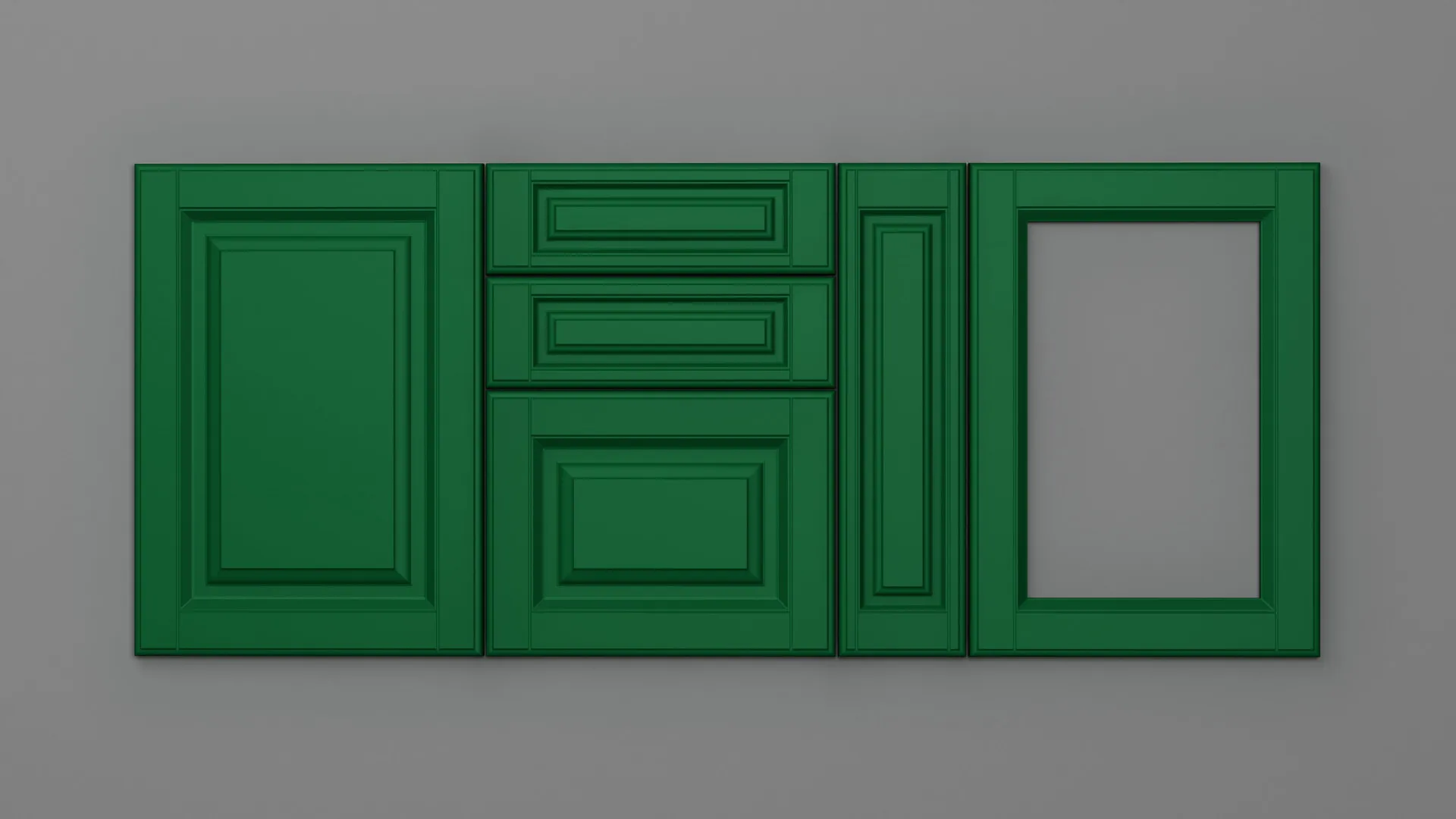 18 mm A79/P NETT 4900 VERDE SMARALD ULTRA MAT - ultra mat - nett colors