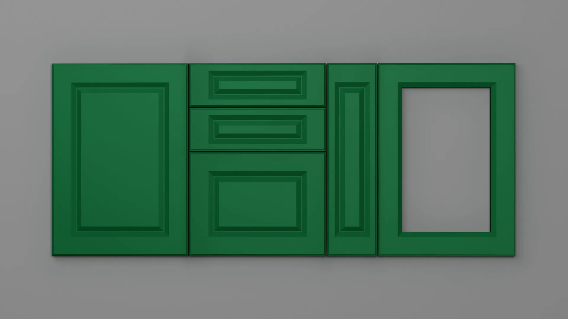 18 mm A129/D NETT 4900 VERDE SMARALD ULTRA MAT - ultra mat - nett colors