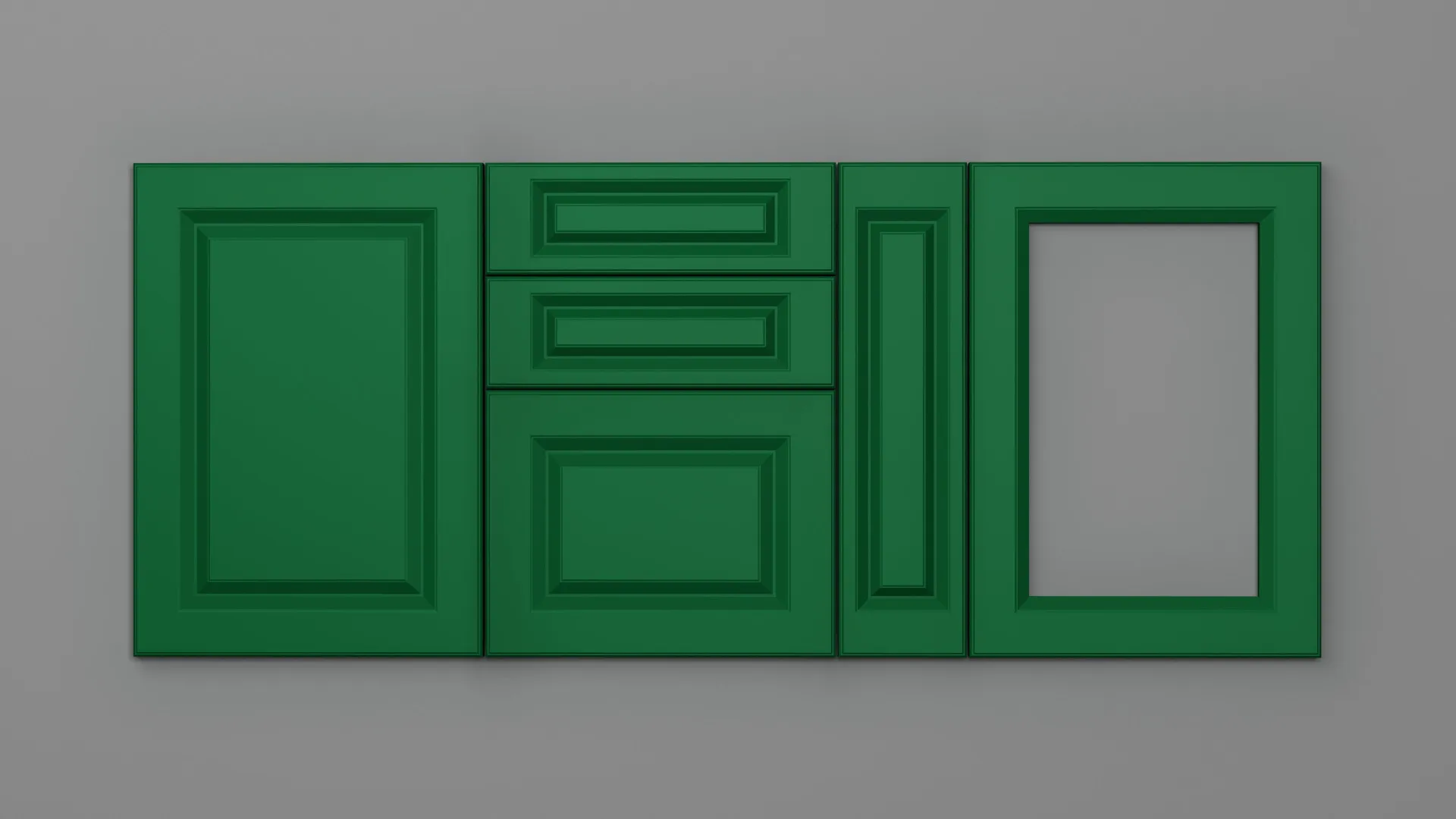 18 mm A130/D NETT 4900 VERDE SMARALD ULTRA MAT - ultra mat - nett colors