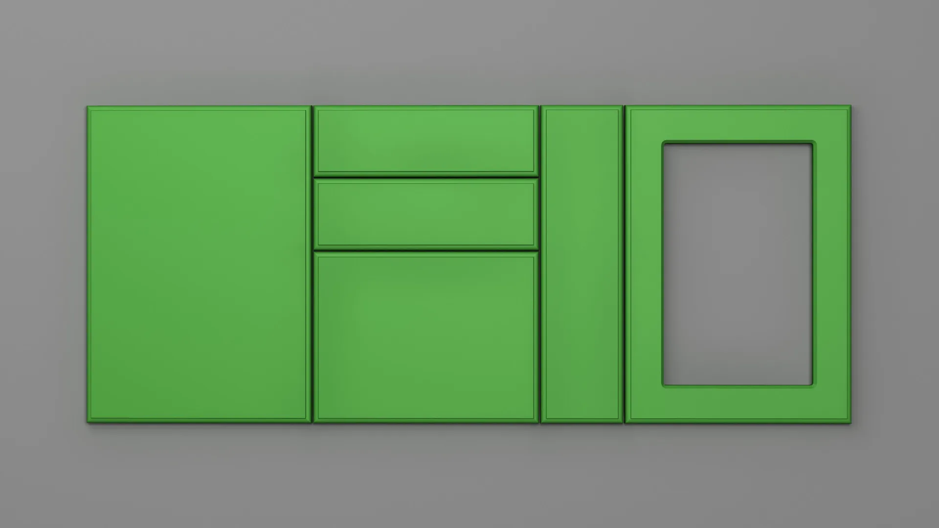 18 mm CANT P NETT 4801 VERDE VIVID ULTRA MAT - ultra mat - nett colors