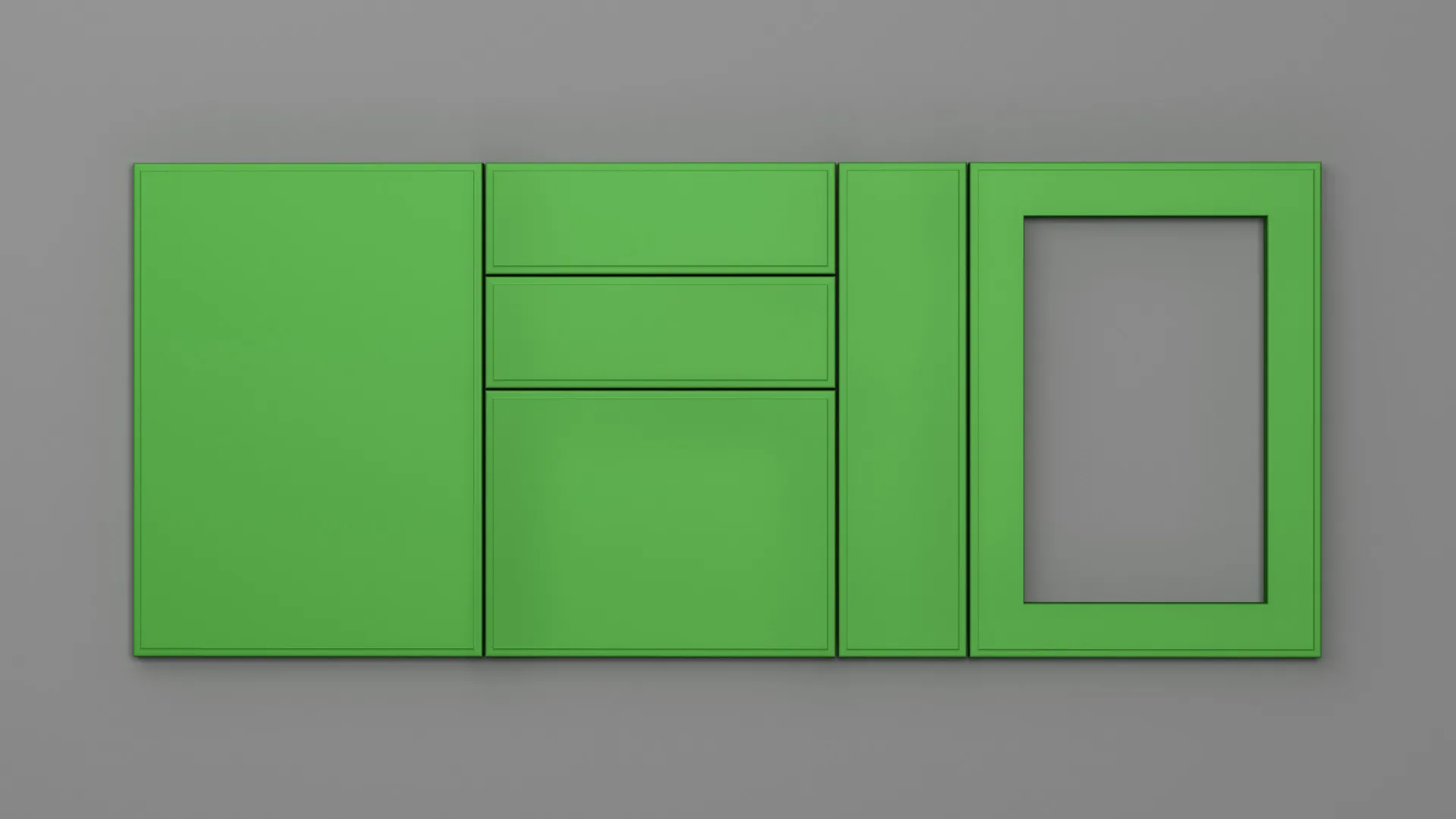 18 mm CANT L NETT 4801 VERDE VIVID ULTRA MAT - ultra mat - nett colors
