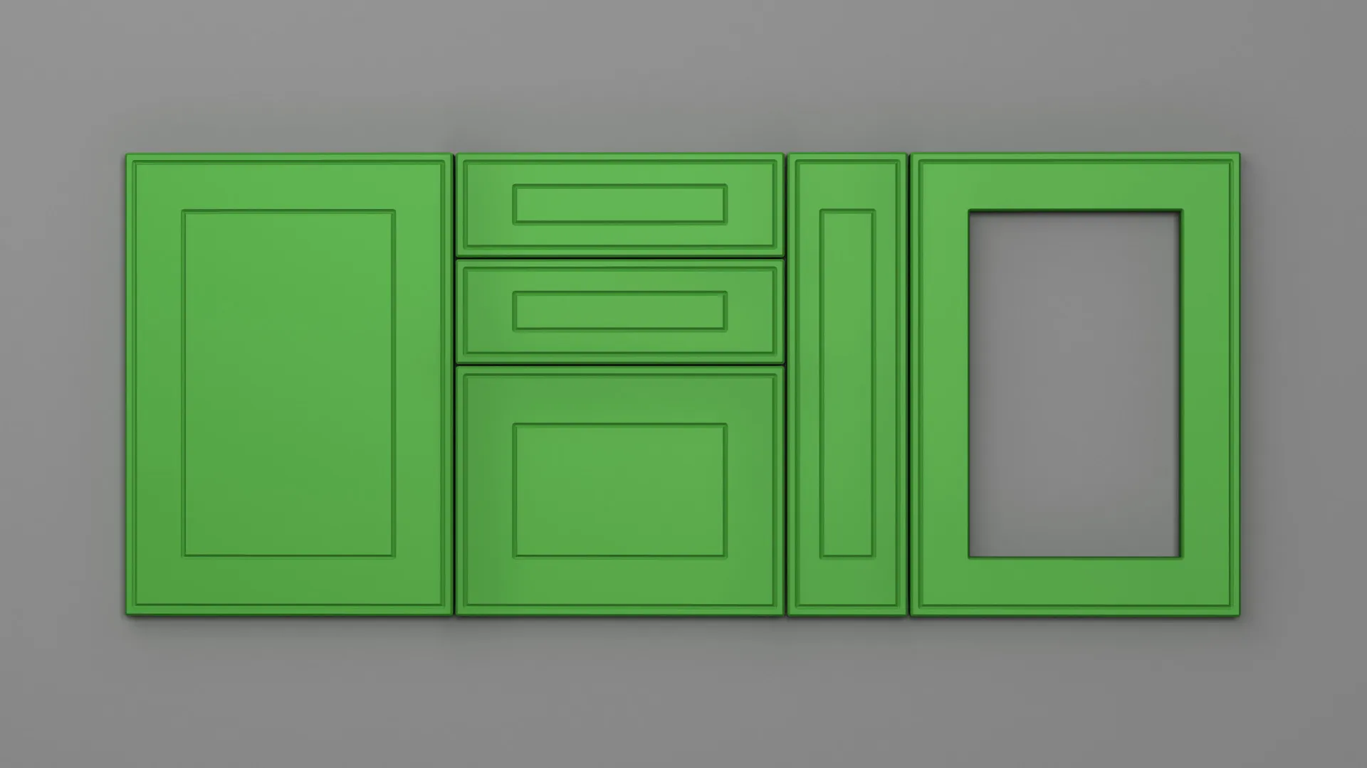 18 mm A41/T NETT 4801 VERDE VIVID ULTRA MAT - ultra mat - nett colors