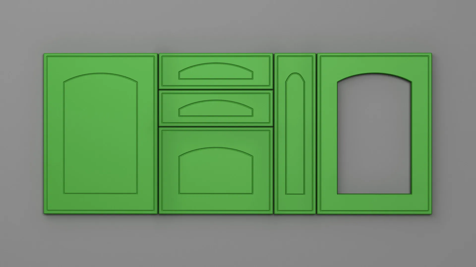 18 mm A42/T NETT 4801 VERDE VIVID ULTRA MAT - ultra mat - nett colors