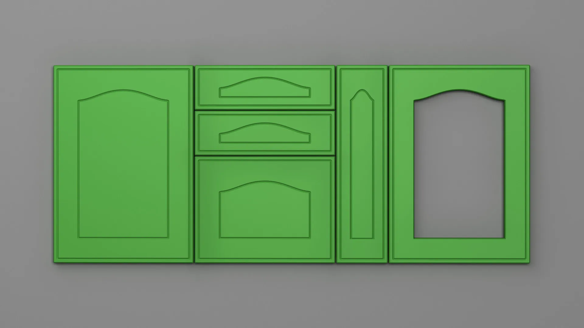 18 mm A43/T NETT 4801 VERDE VIVID ULTRA MAT - ultra mat - nett colors