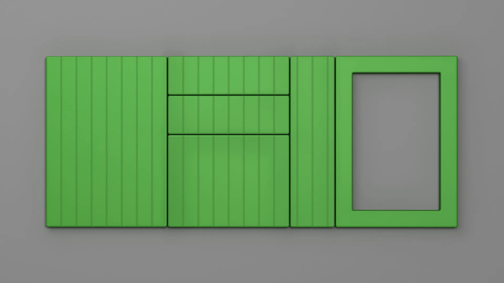 18 mm A58/R6 NETT 4801 VERDE VIVID ULTRA MAT - ultra mat - nett colors