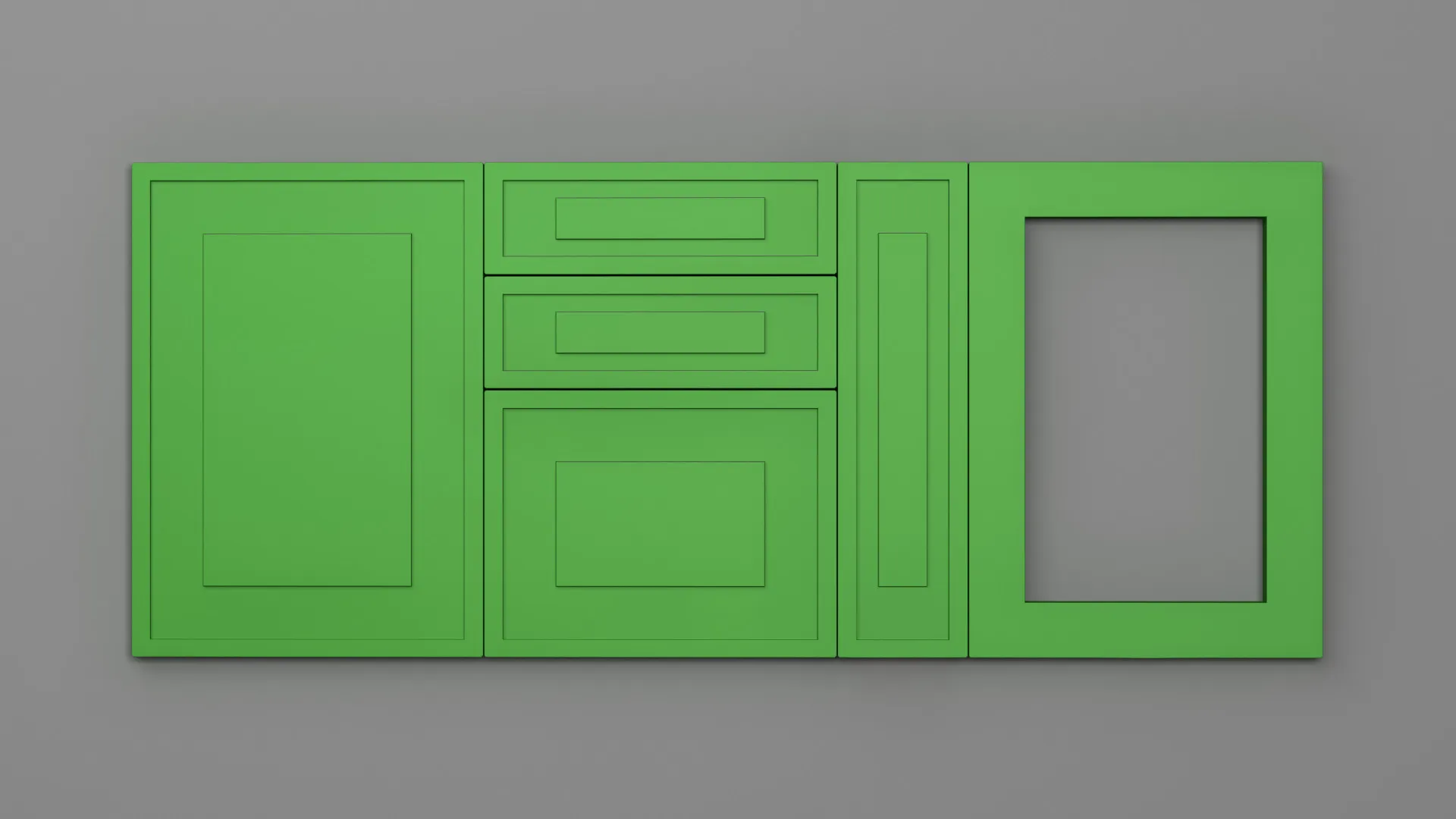 18 mm A120/R3 NETT 4801 VERDE VIVID ULTRA MAT - ultra mat - nett colors