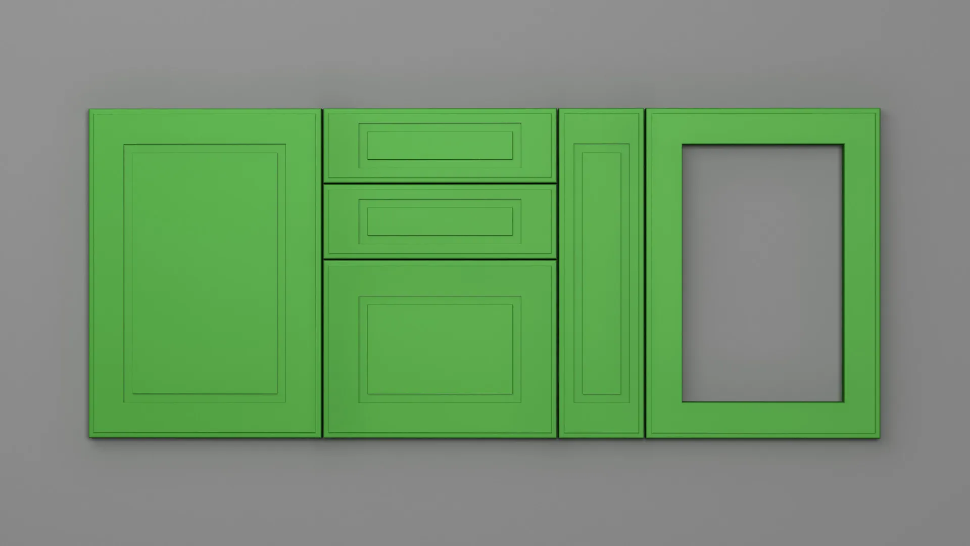 18 mm A140/L NETT 4801 VERDE VIVID ULTRA MAT - ultra mat - nett colors
