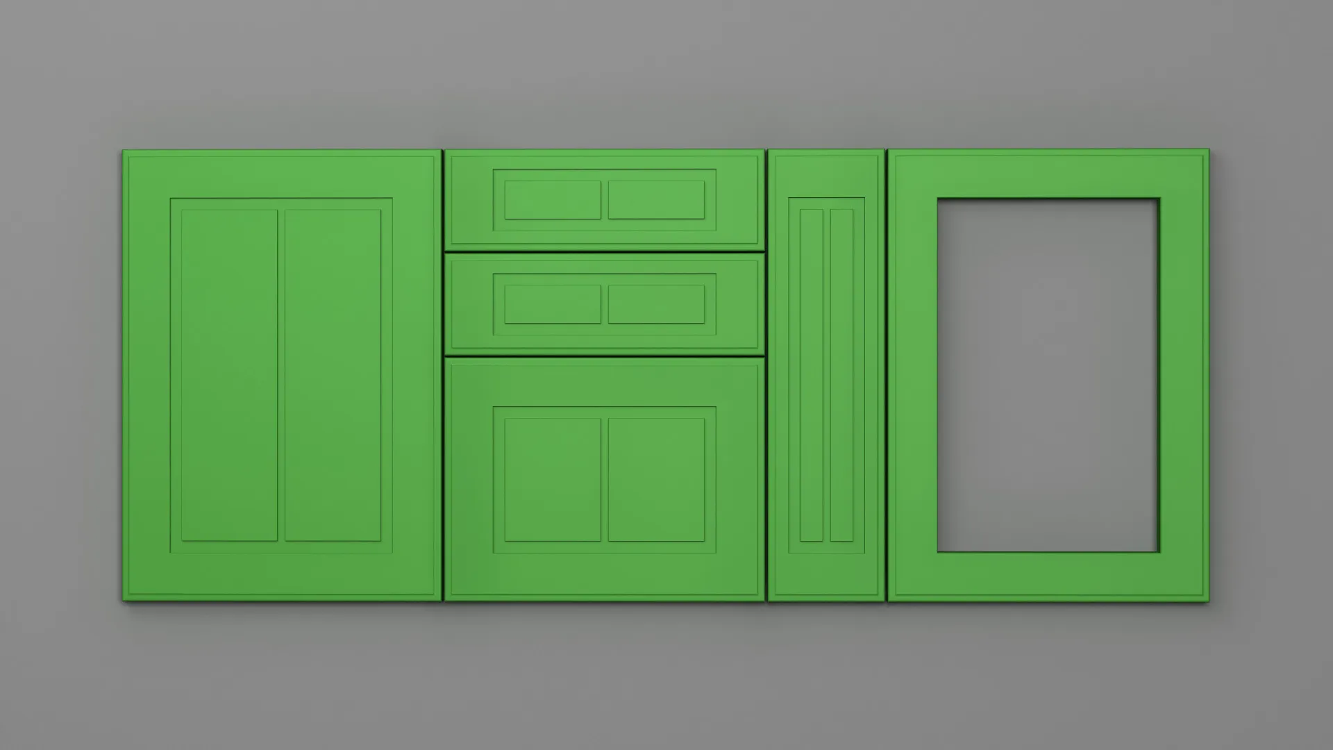 18 mm A143/L NETT 4801 VERDE VIVID ULTRA MAT - ultra mat - nett colors